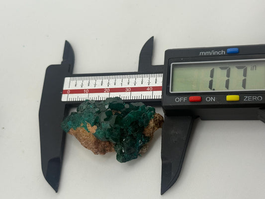 Dioptase, Natural Raw Dioptase, Dioptase from Republic of the Congo, Fossils and Minerals,