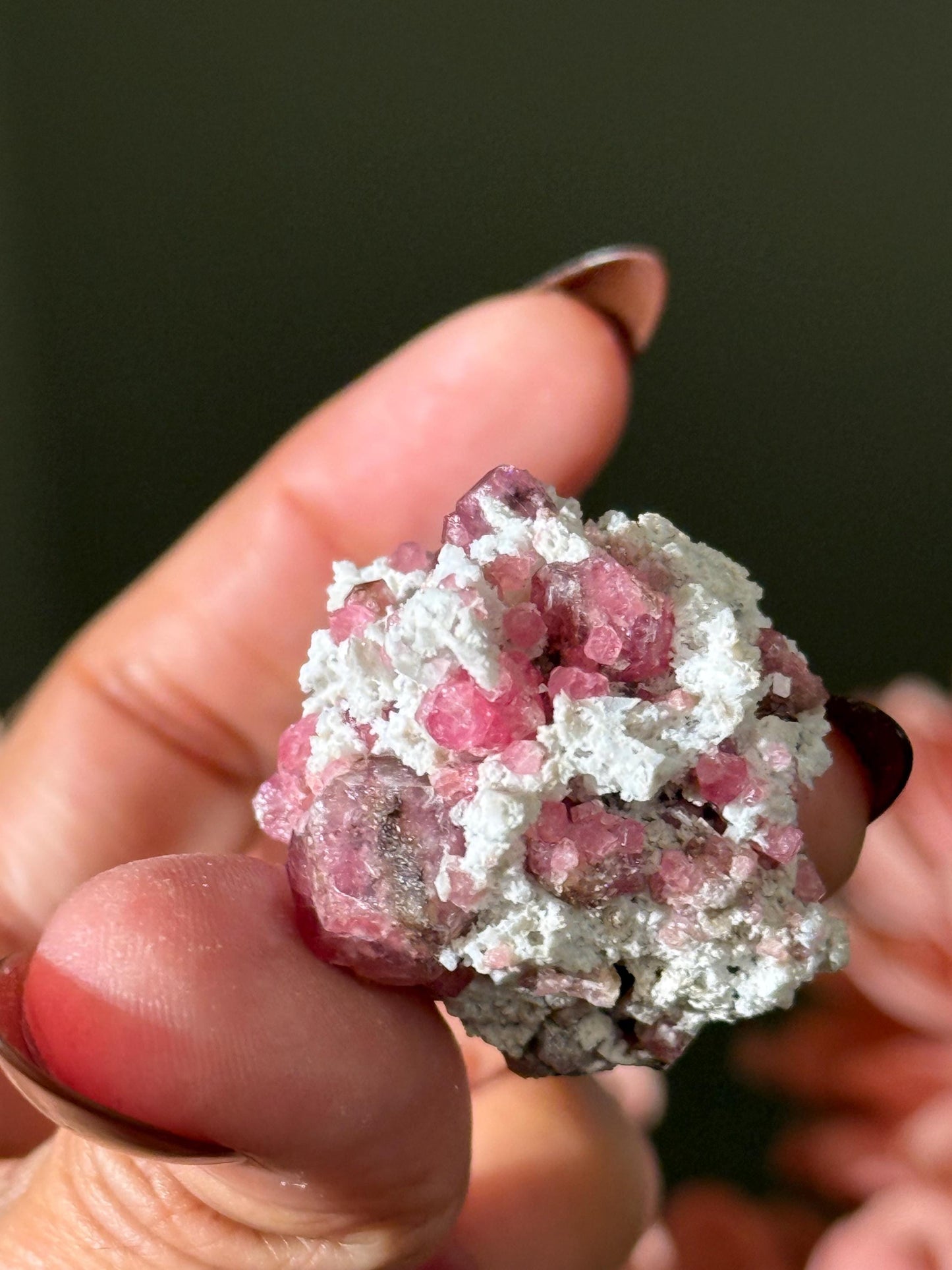Raspberry Garnet, Grossular Garnet, Raspberry Garnet from Coahuila, Mexico, Raw Mineral Specimen, Garnet, Garnet Raw Stone, Crystal Gifts