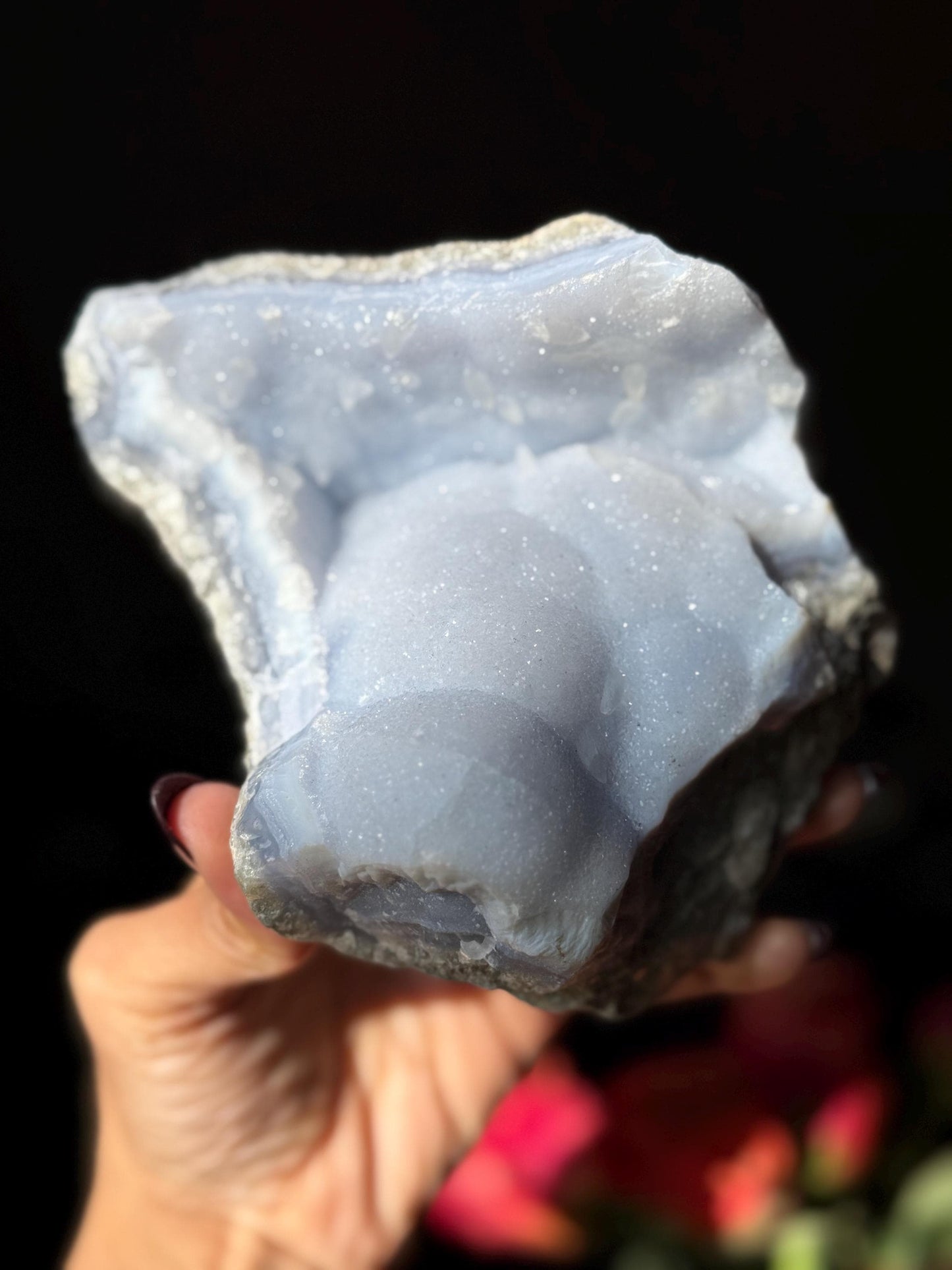 Natural Blue Lace Agate, Raw Blue Lace Agate, Blue Lace Agate, Raw Crystals, Healing Crystals, Fossils, Raw Crystals, Mineral Specimen