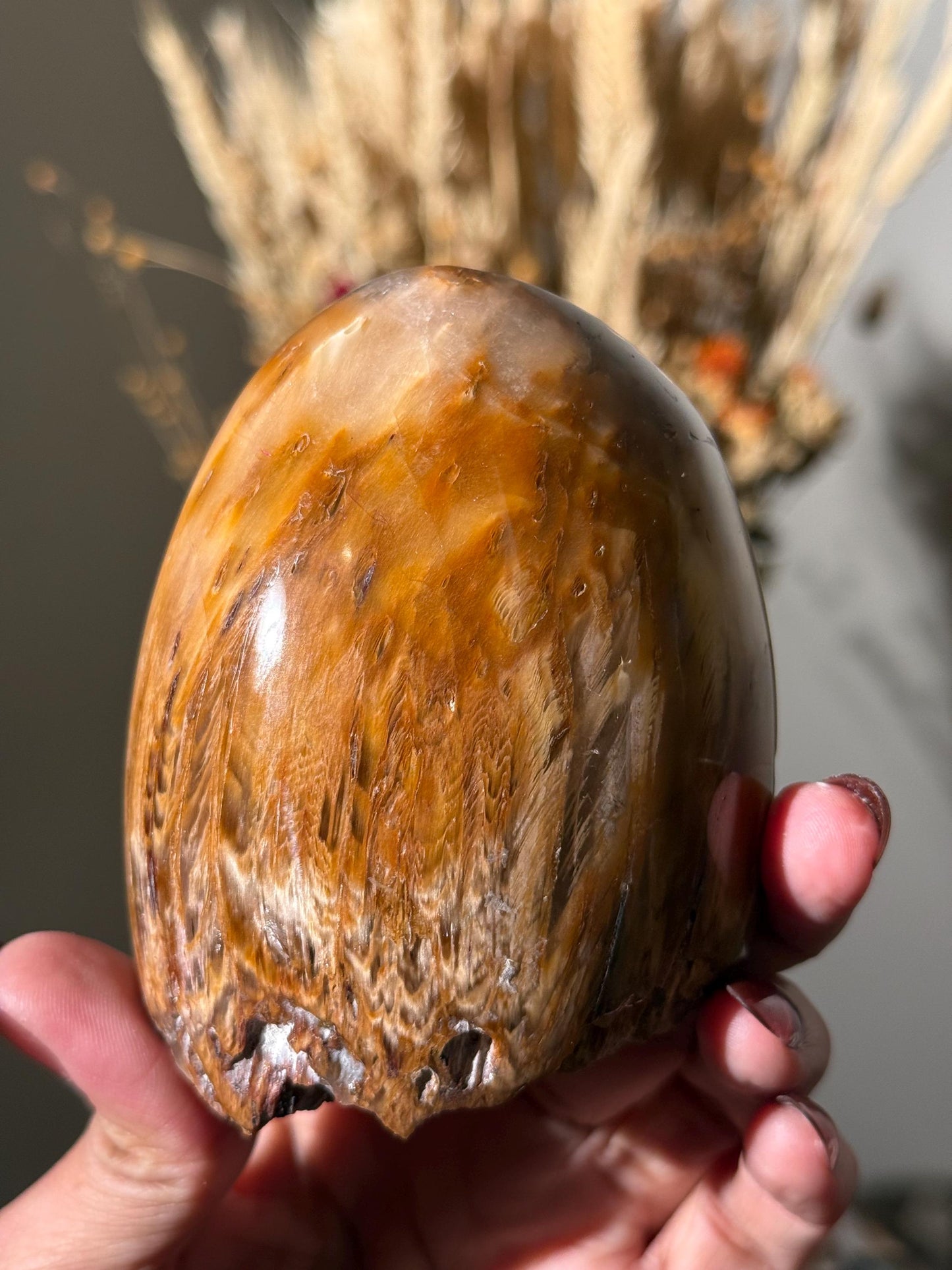 Rabbit Hair Quartz, Orange Rutilated Quartz, Amphibole Quartz, Orange Rutilated Quartz, Amphiboles, Rough Polished Amphibole, Crystal Gifts
