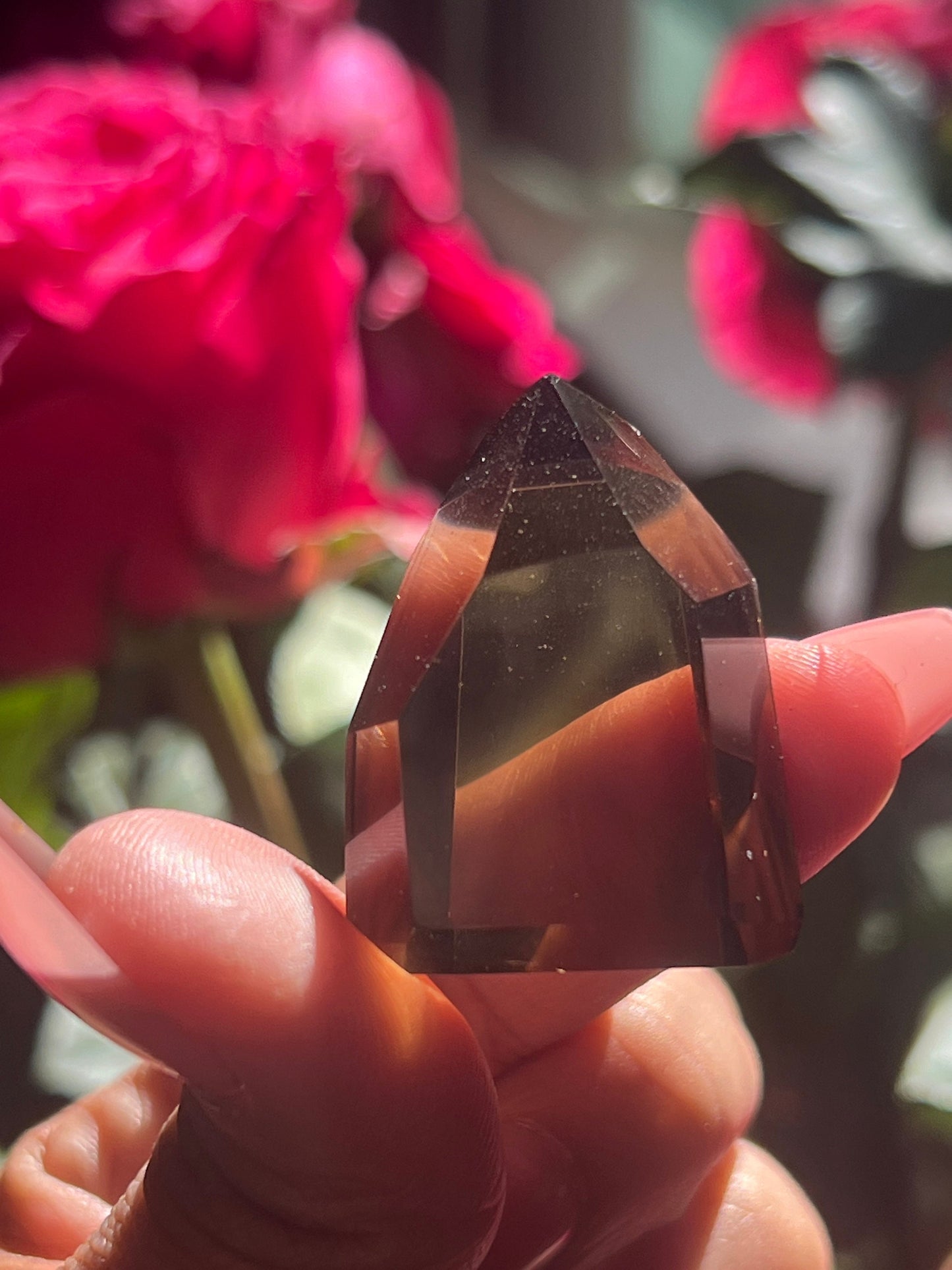 Smoky Citrine, Genuine Smoky Citrine Point From Brazil, Genuine Smoky Citrine, Authentic Citrine, Natural Citrine From Brazil, MINI SIZE