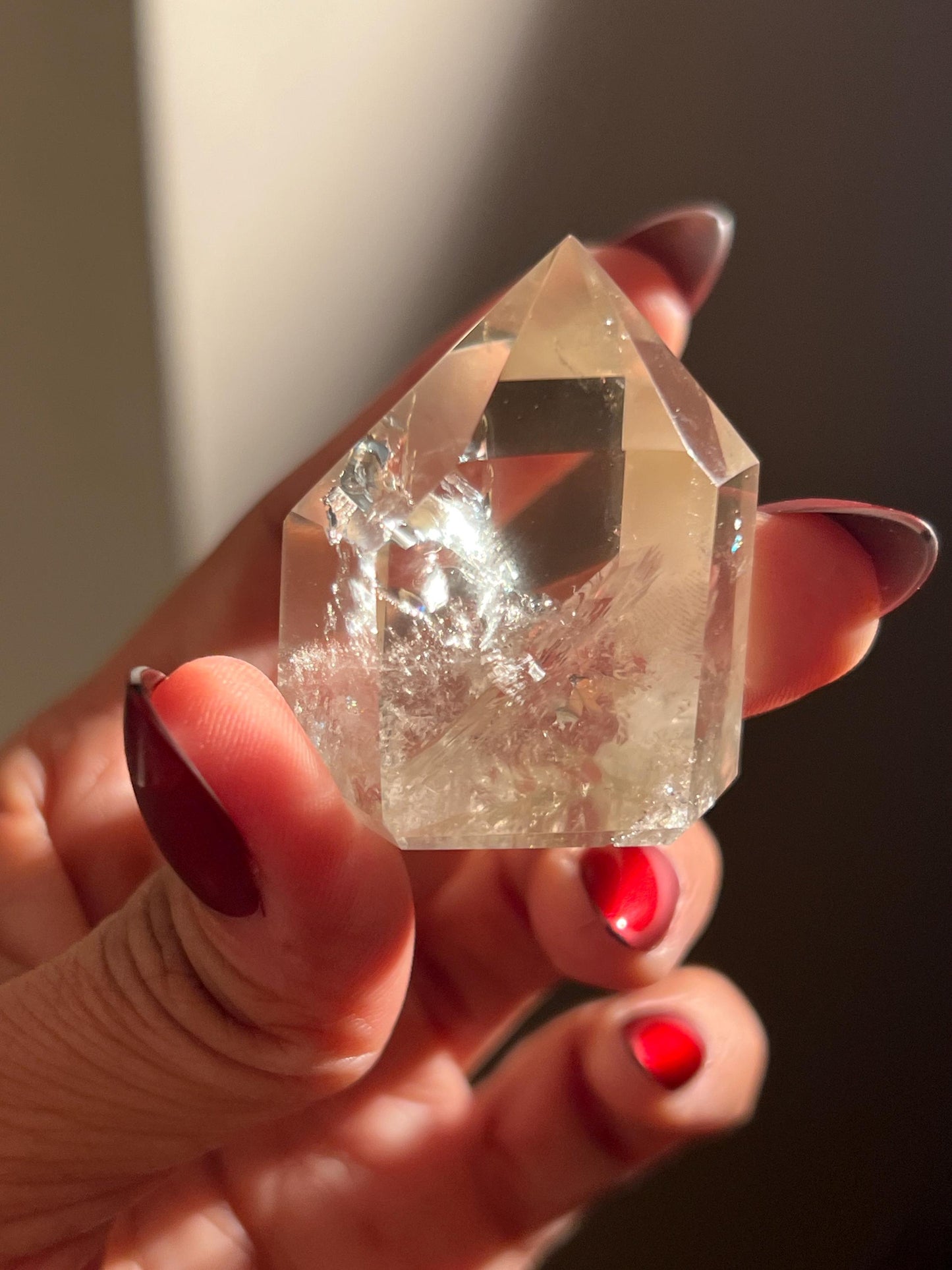 Authentic Citrine From Brazil, Citrine, Natural Non Heated Citrine, Gem Grade, Citrine Generator Obelisk, Crystal For Wealth & Abundance
