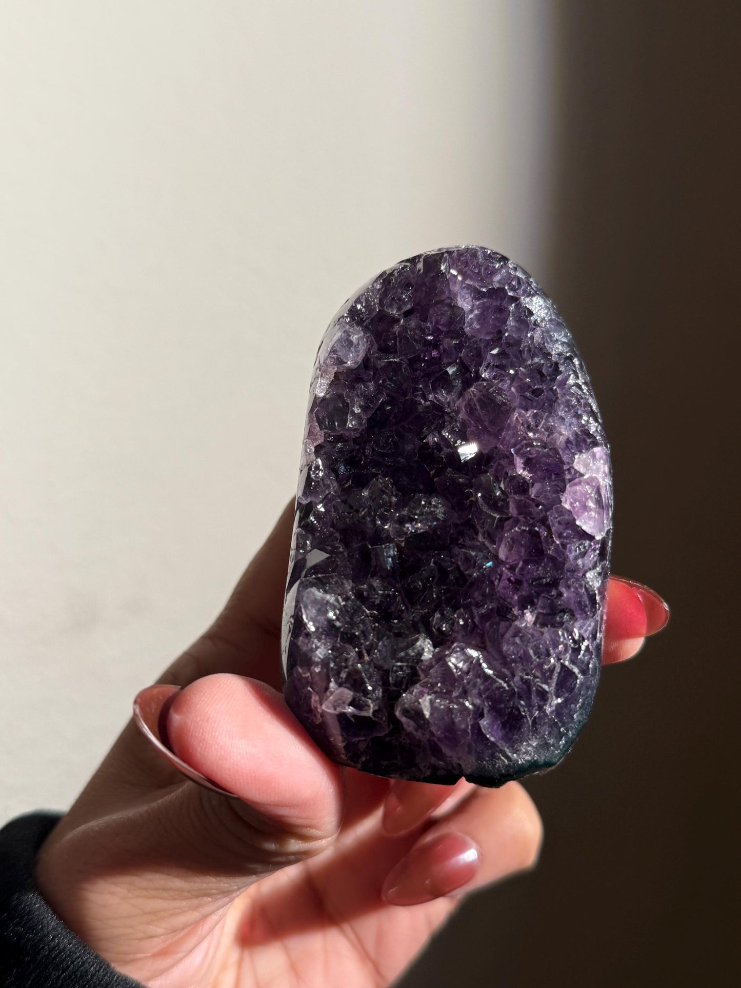 Jelly Purple Amethyst, Natural Amethyst Cut Base Uruguayan, Purple Amethyst Geode, Amethyst, Amethyst Cut base, Crystals, Crystal Gift,