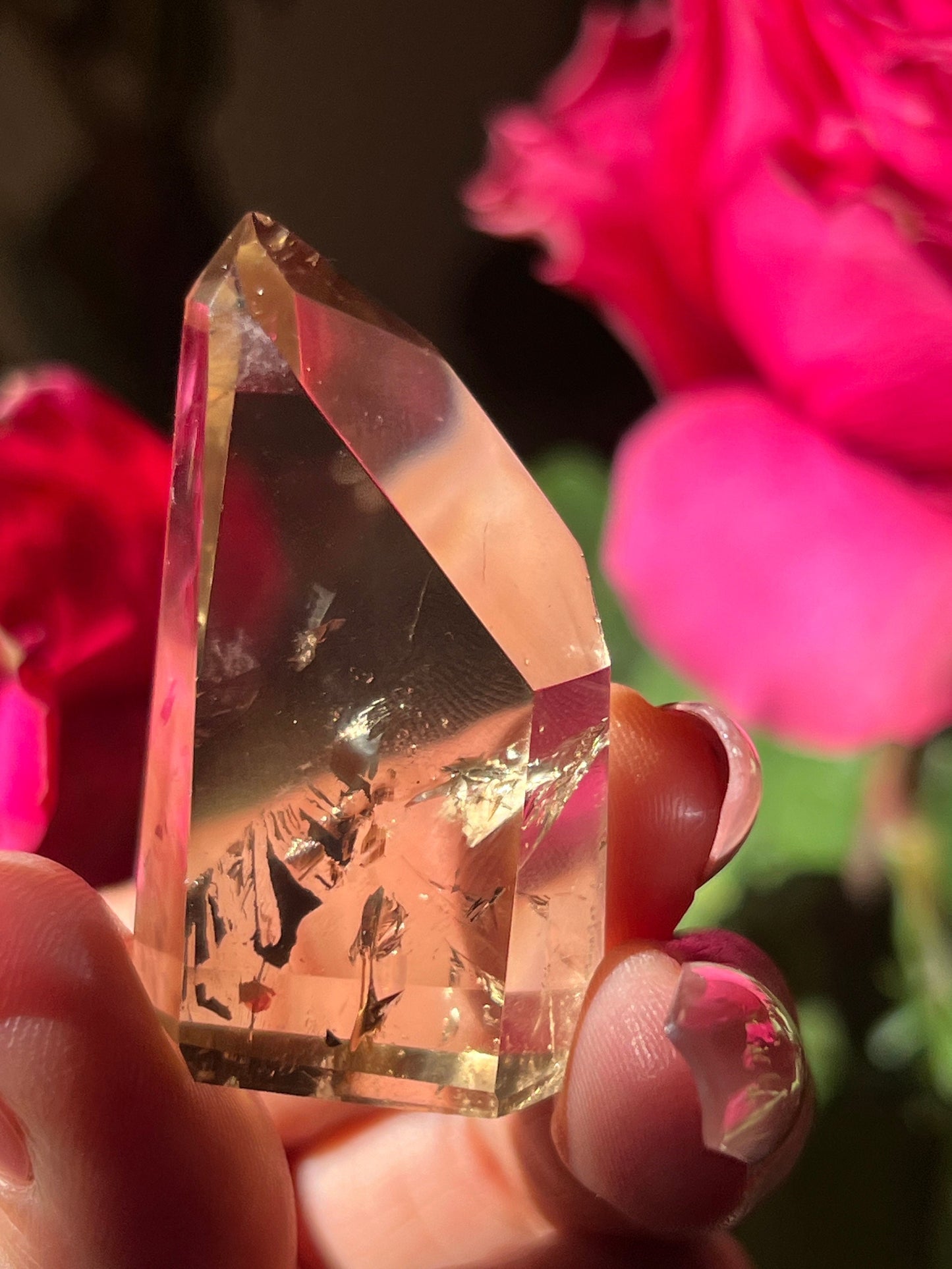 Citrine, Citrine From Brazil, Authentic Citrine Point From Brazil, Genuine Smoky Citrine, Citrine, Smoky Citrine, SMALL