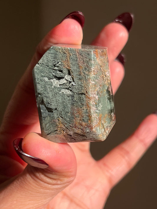 Garden Quartz free form, Garden Quartz, Lodolite, Scenic Quartz, Crystals, Healing Crystals,