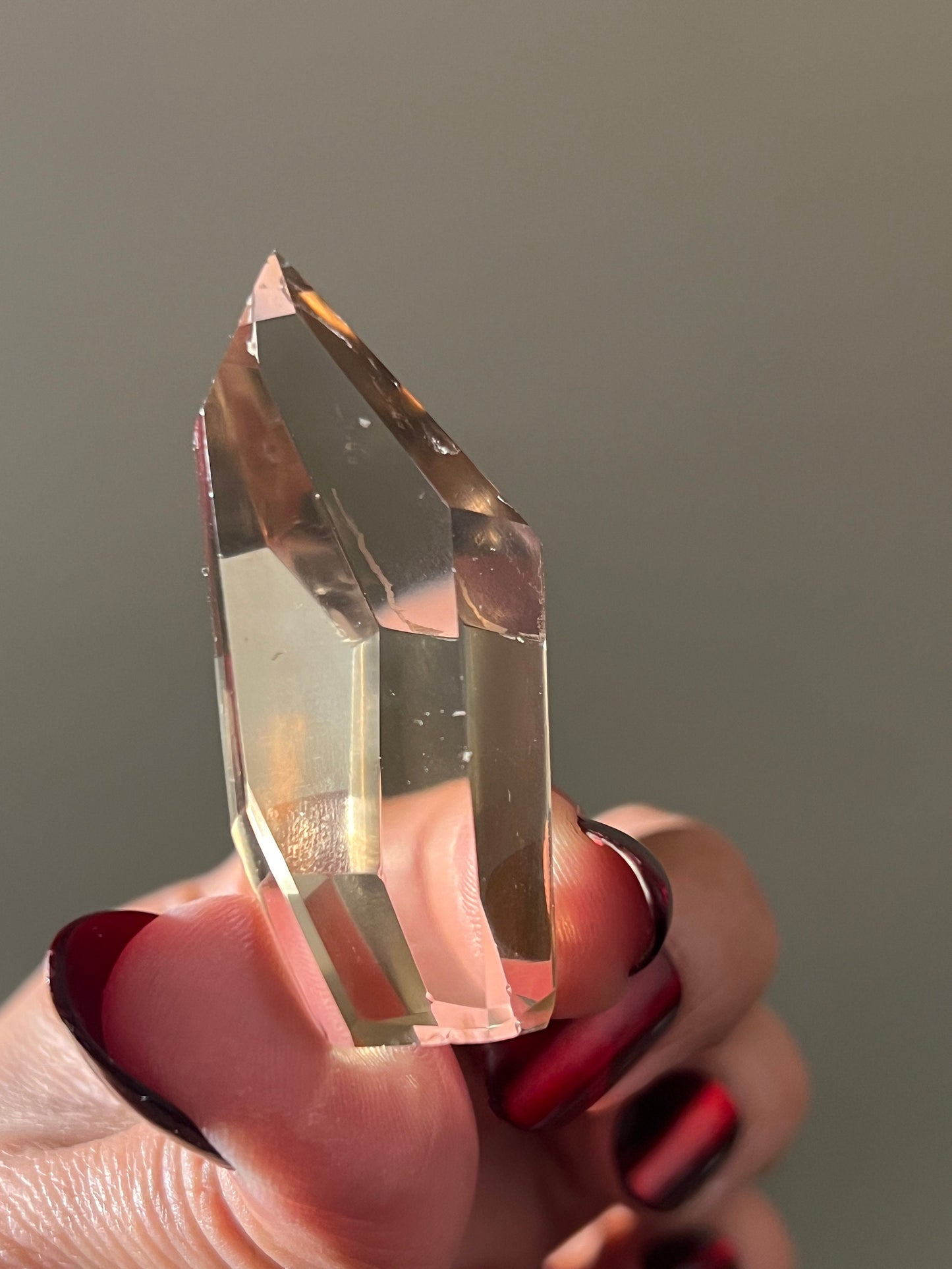 Citrine From Brazil, Authentic Citrine Point From Brazil, Genuine Smoky Citrine, Citrine, Citrine Obelisk, Healing Crystals, Crystal Gifts