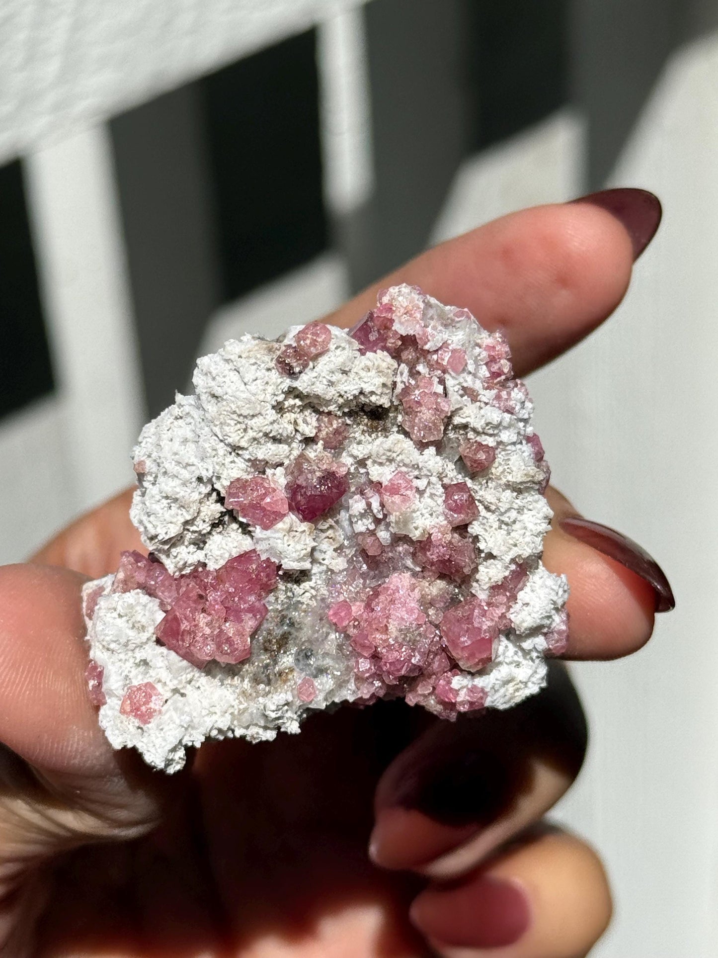 Raspberry Garnet, Grossular Garnet, Raspberry Garnet from Coahuila, Mexico, Raw Mineral Specimen, Garnet, Garnet Raw Stone, Crystal Gifts