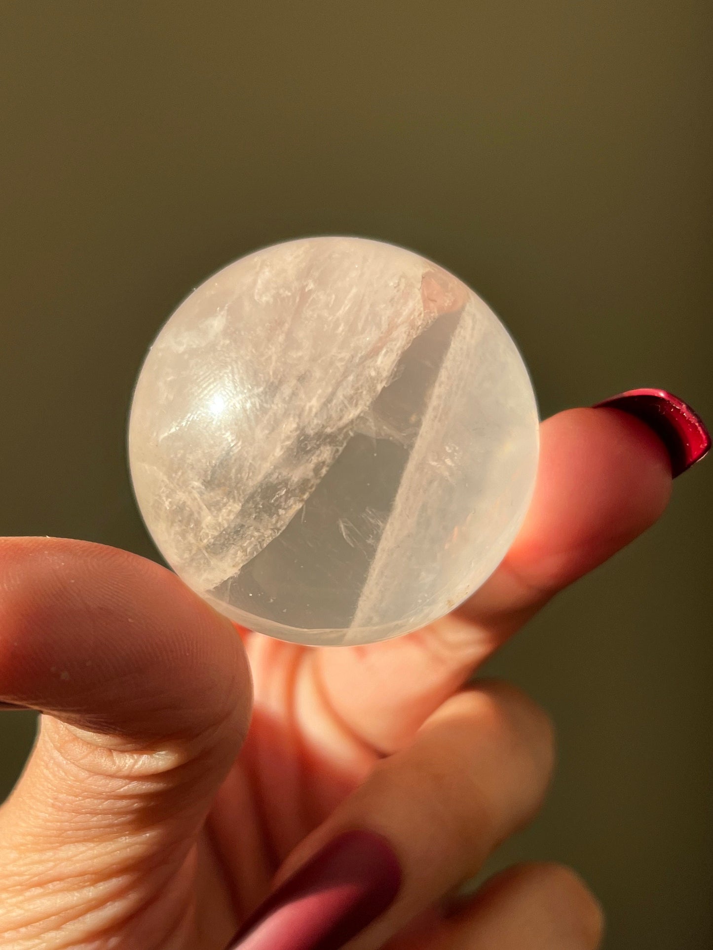 Star Flash Girasol Quartz, Dendritic Quartz, Girasol Quartz With Dendrites, Dendritic, Healing Crystals, Crystals, Metaphysical Crystals