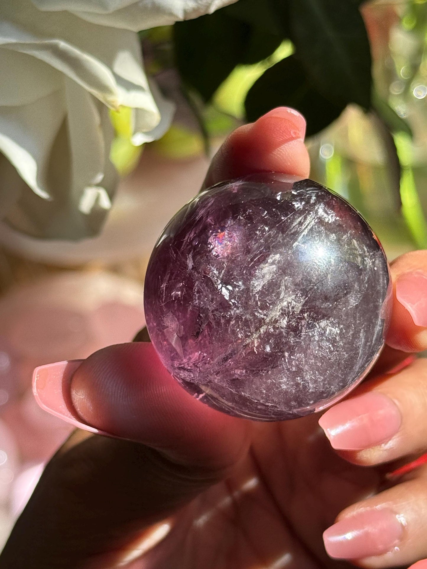 Small Amethyst Sphere, Purple Jelly Amethyst, High Quality Amethyst, Amethyst Sphere,