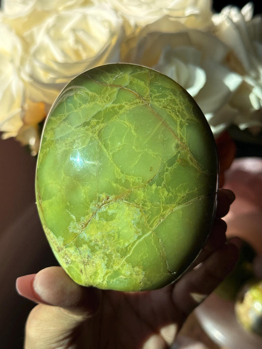 Green Opal, Green Opal Free Form, Pistachio Opal, Opal Crystal, Crystal Gifts, Crystals for Greif,
