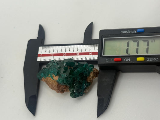 Dioptase, Natural Raw Dioptase, Dioptase from Republic of the Congo, Fossils and Minerals,