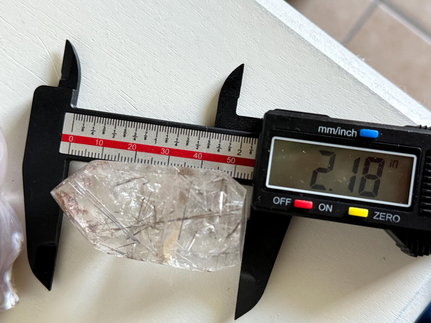 Silver Rutilated Quartz, Titanium dioxide mineral, Rutilated Quartz, Rutile Quartz, Garden Quartz, Polished Lodolite Quartz, Crystal Gifts,