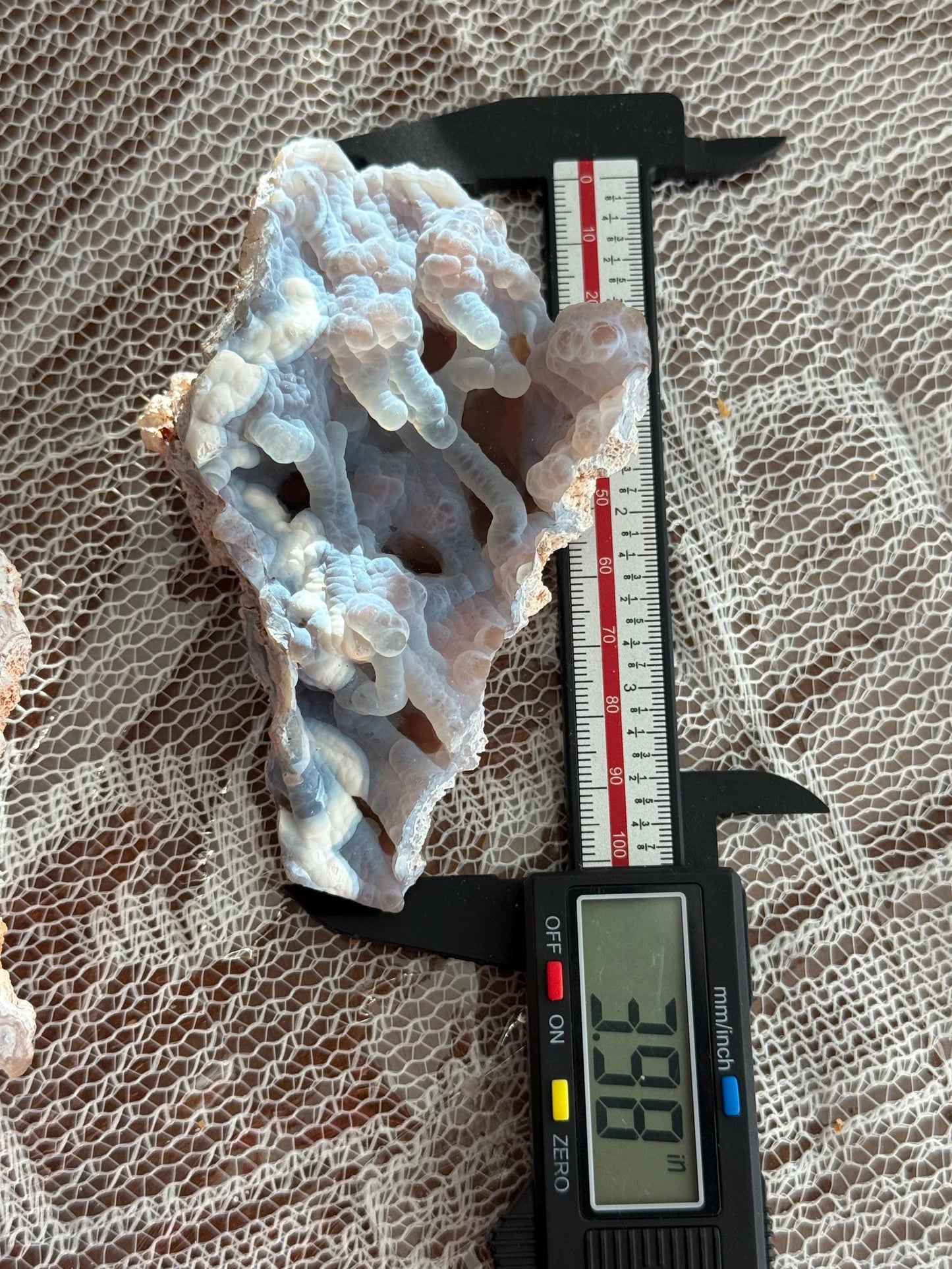 Rare Orca Agate Specimen – Raw Botryoidal Chalcedony Crystal, Natural Mineral Fossil, Collector’s Healing Stone Gift