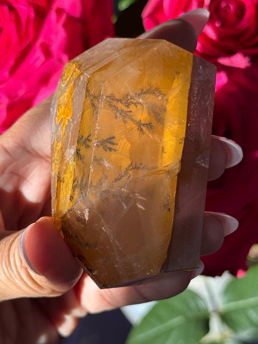 Dendritic Quartz, Girasol Quartz With Dendrites, Dendritic, Crystal Gifts