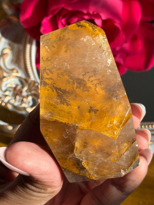 Dendritic Quartz, Girasol Quartz With Dendrites, Dendritic, Crystal Gifts