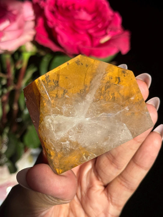 Dendritic Quartz, Girasol Quartz With Dendrites, Dendritic, Crystal Gifts