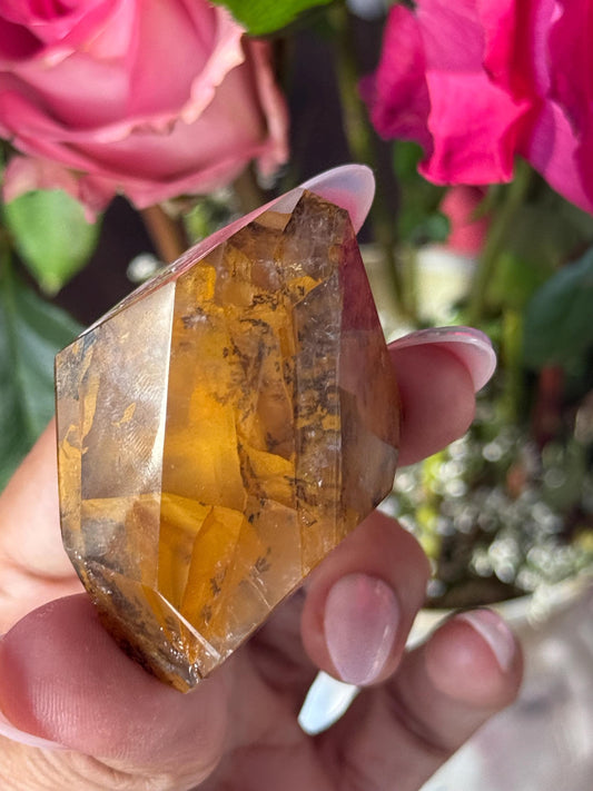 Dendritic Quartz, Girasol Quartz With Dendrites, Dendritic, Crystal Gifts