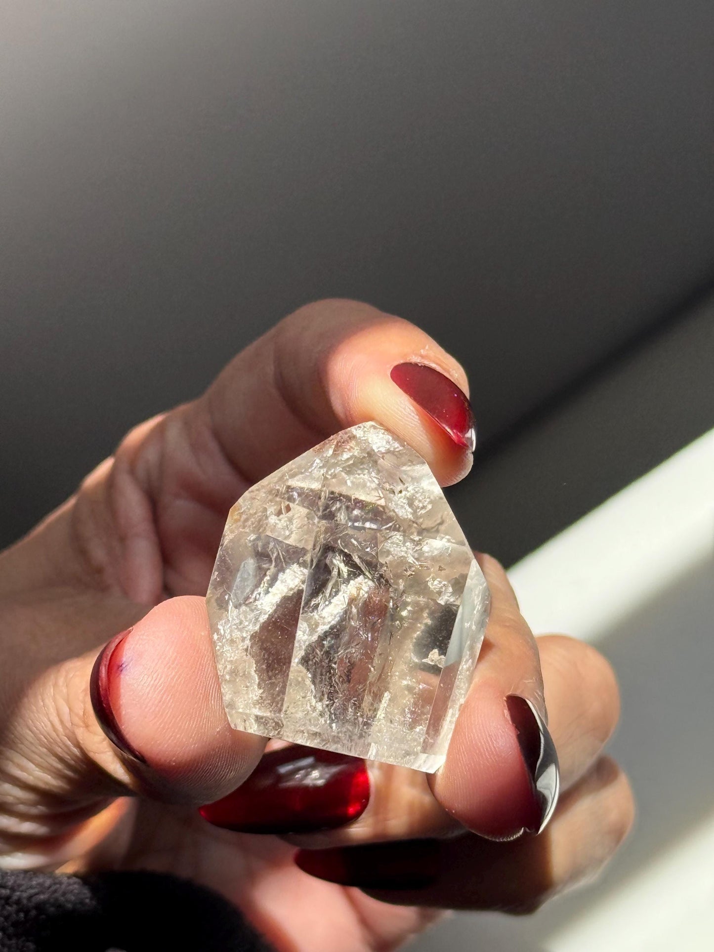 Lumerian Clear Quartz Point, High Quality Garden Quartz, Inclsuion Quartz, Mini Size