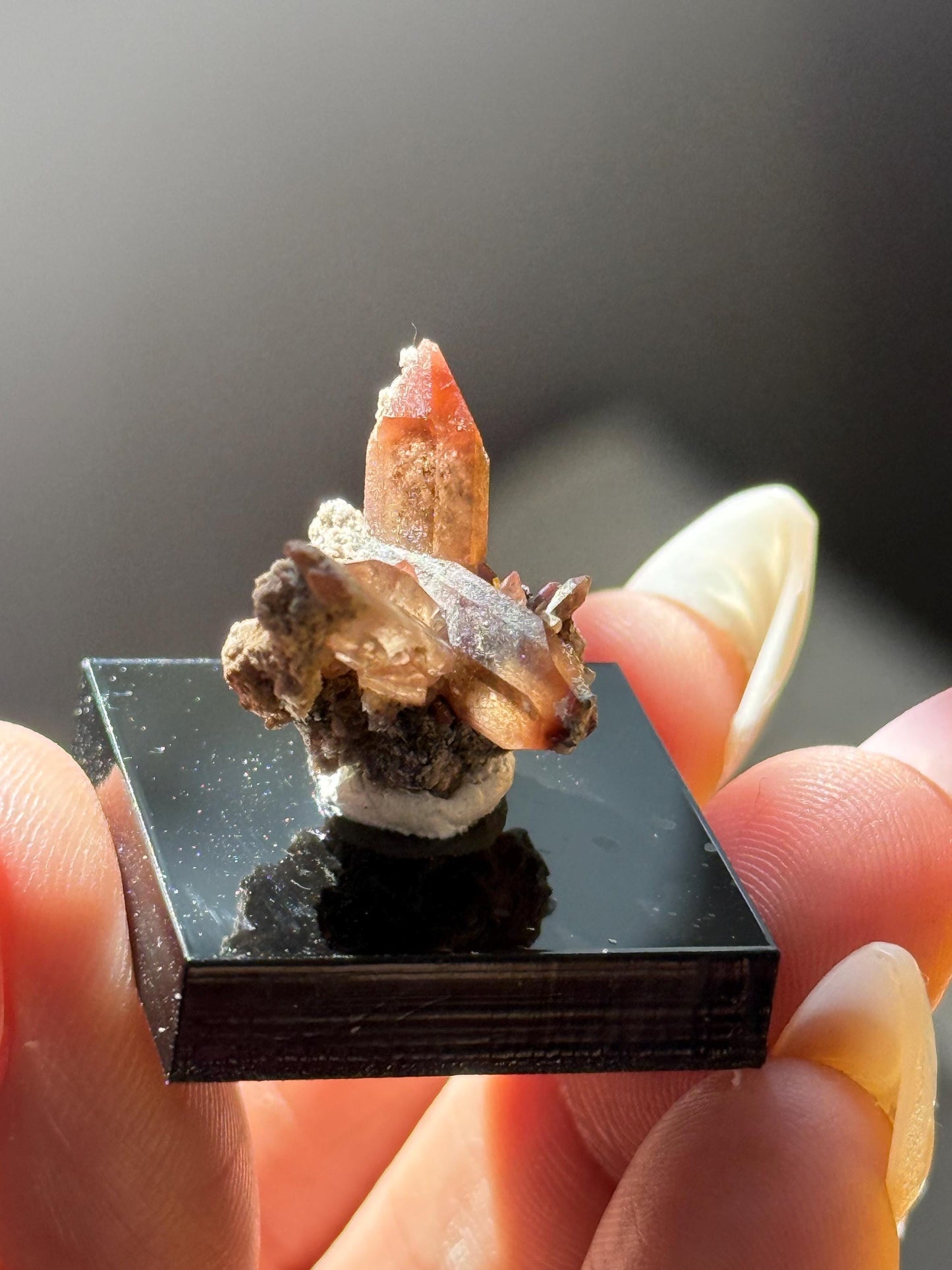 Topaz on Matrix From Mexico, Natural Topaz from San Luis Potosí, MX, Raw Mineral Specimen