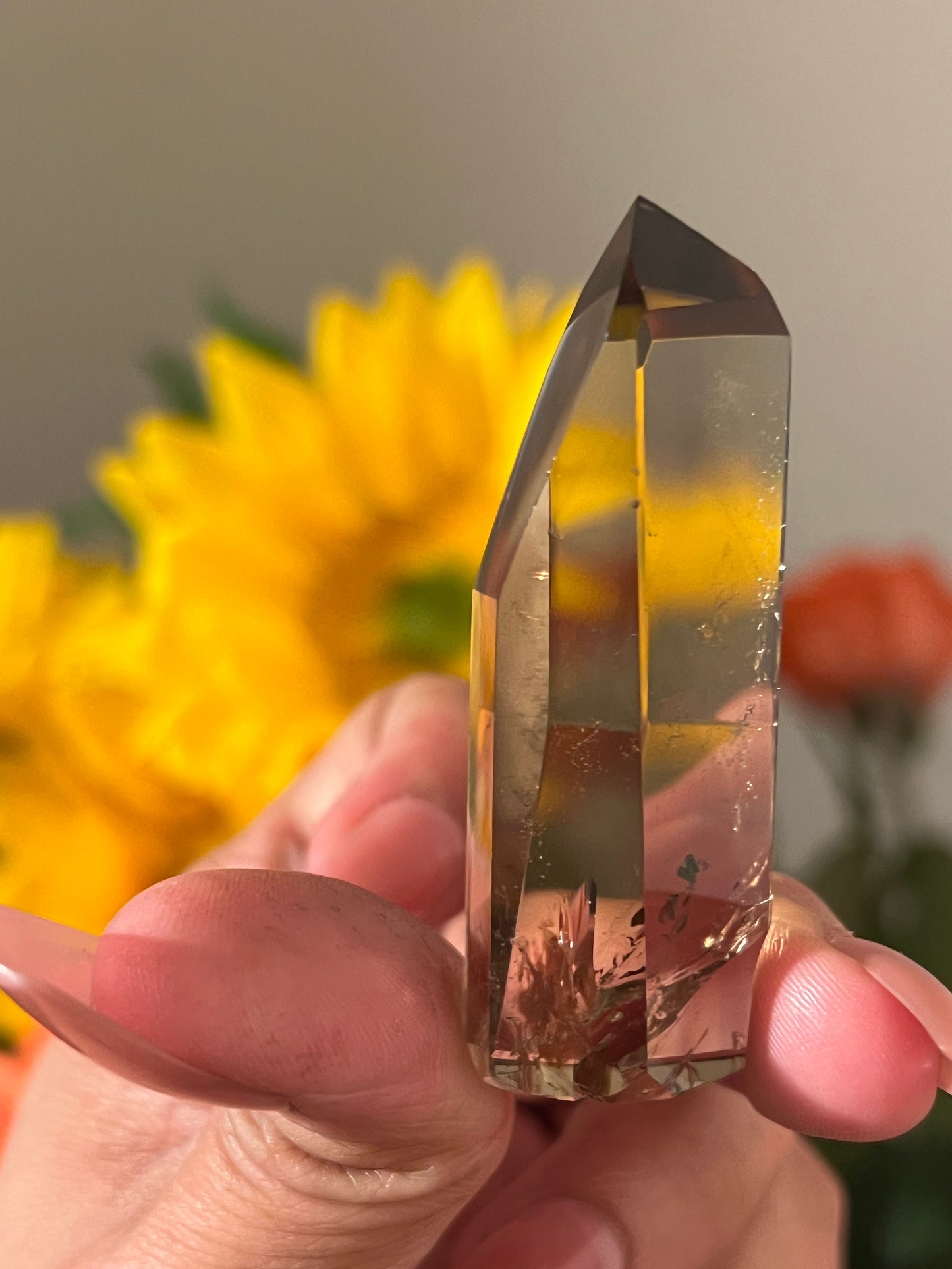 Authentic Citrine From Brazil, Smoky Citrine, Natural Citrine, Citrine, Genuine Smoky Citrine, Crystal Gifts, Metaphysical Gifts,