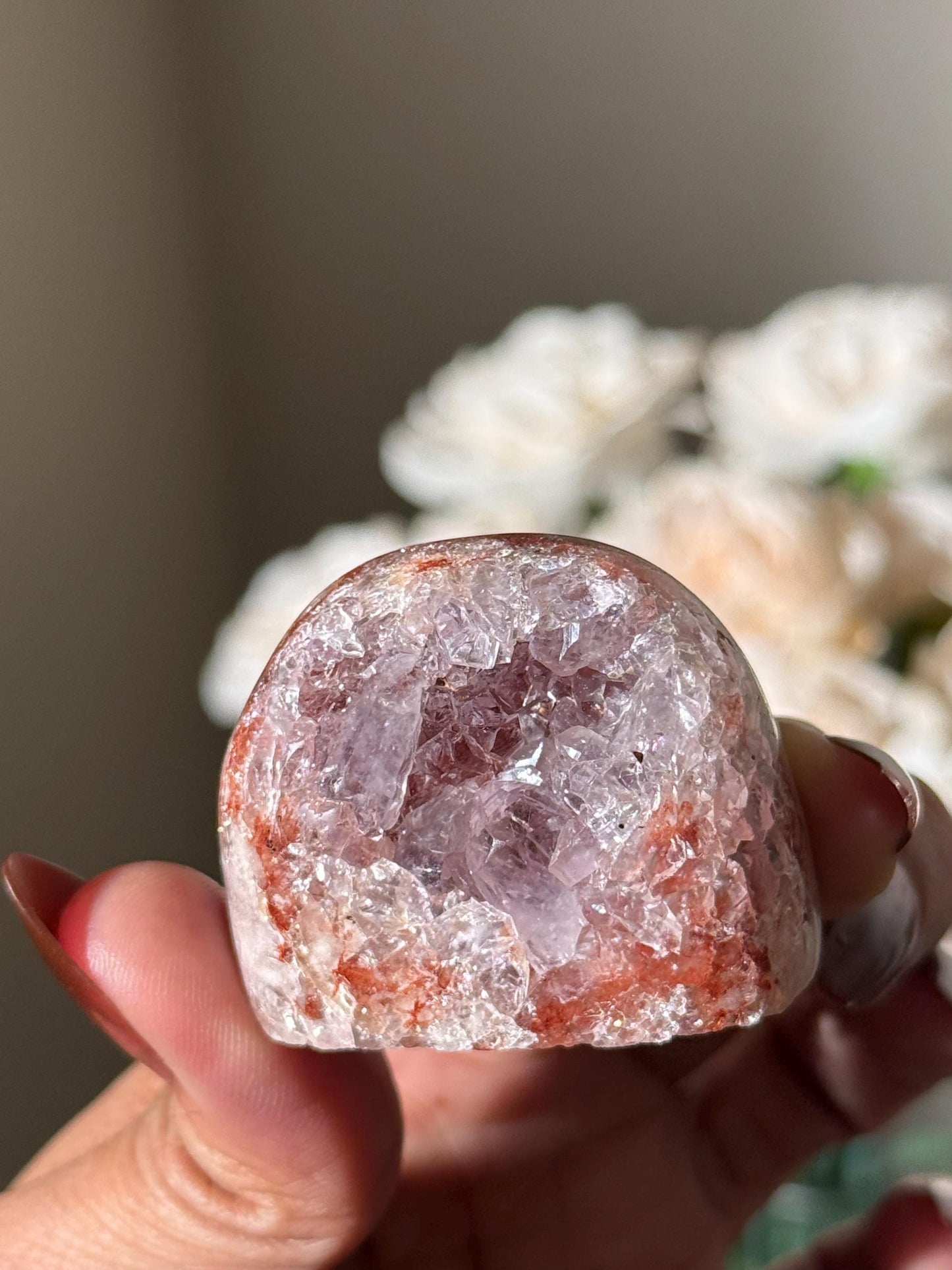 Mini Amethyst Free Form, Galaxy Amethyst, Pink Amethyst, Amethyst Geode Cut base, Crystals, Crystal Gift, Crystal MINIS