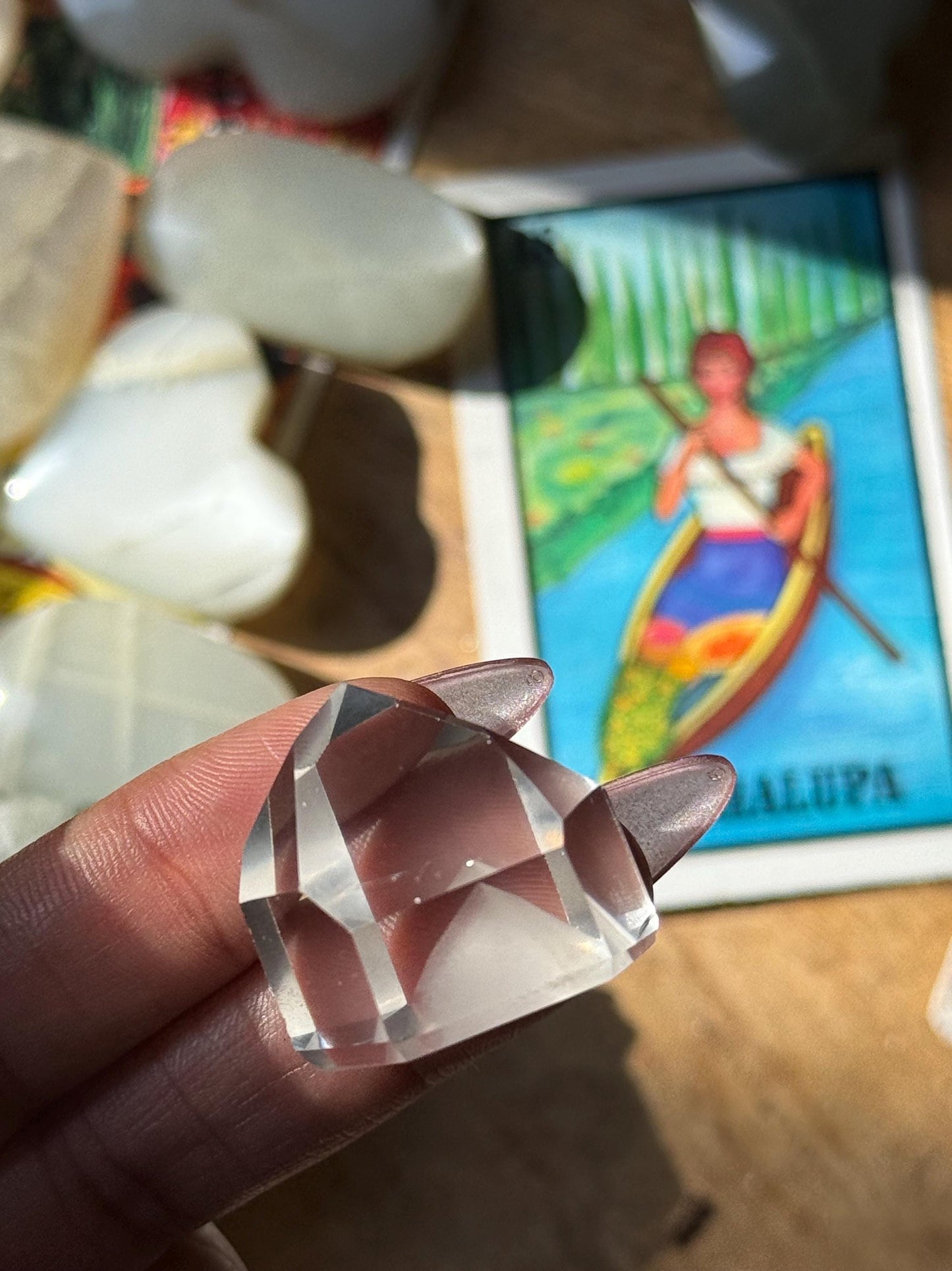 Mini Phantom Quartz, Lemurian Quartz, Lemurian Seed Quartz, Lodolite Quartz, Crystals, Mountain Phantom Quartz