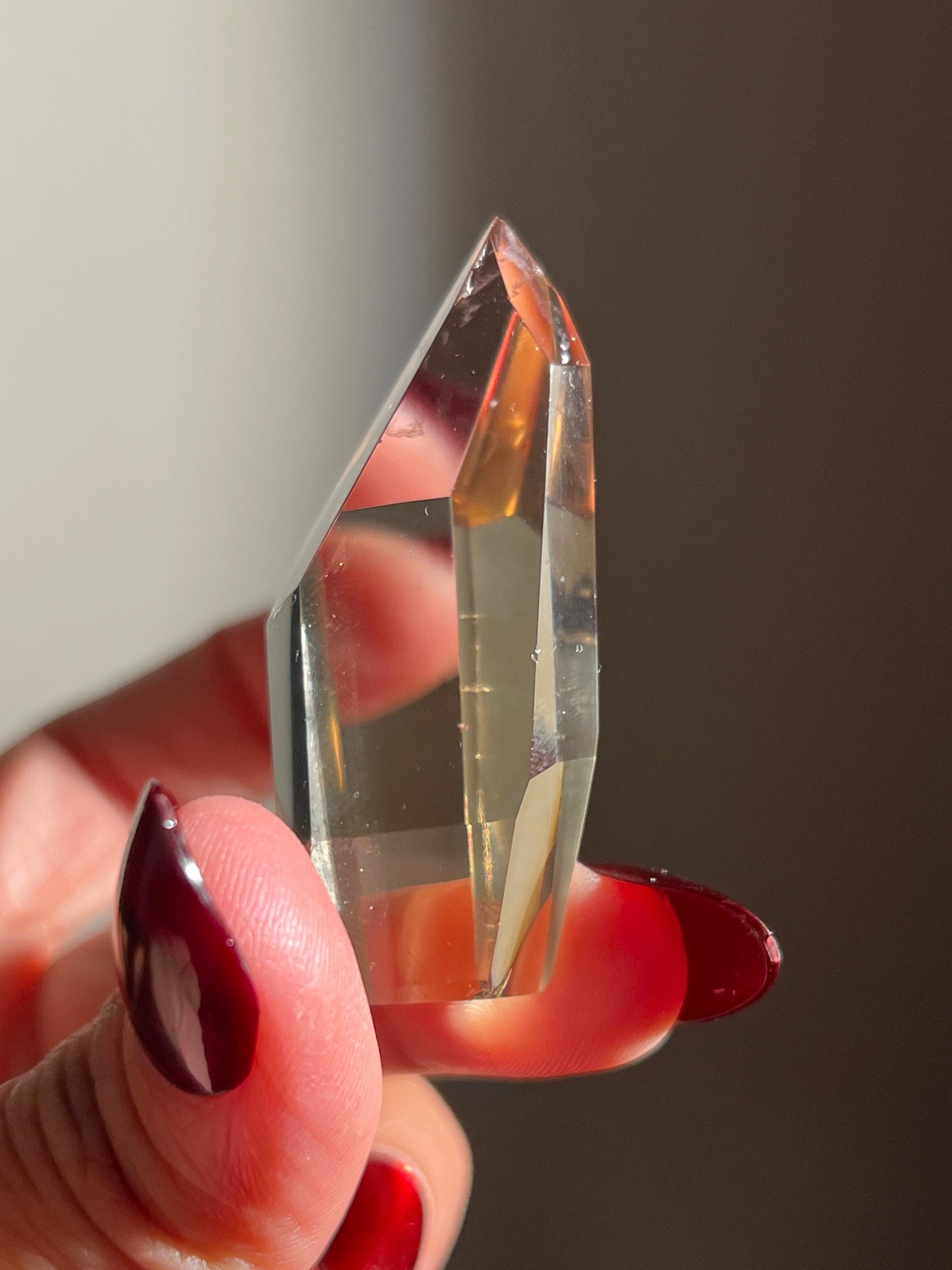 Citrine From Brazil, Authentic Citrine Point From Brazil, Genuine Smoky Citrine, Citrine, Citrine Obelisk, Healing Crystals, Crystal Gifts