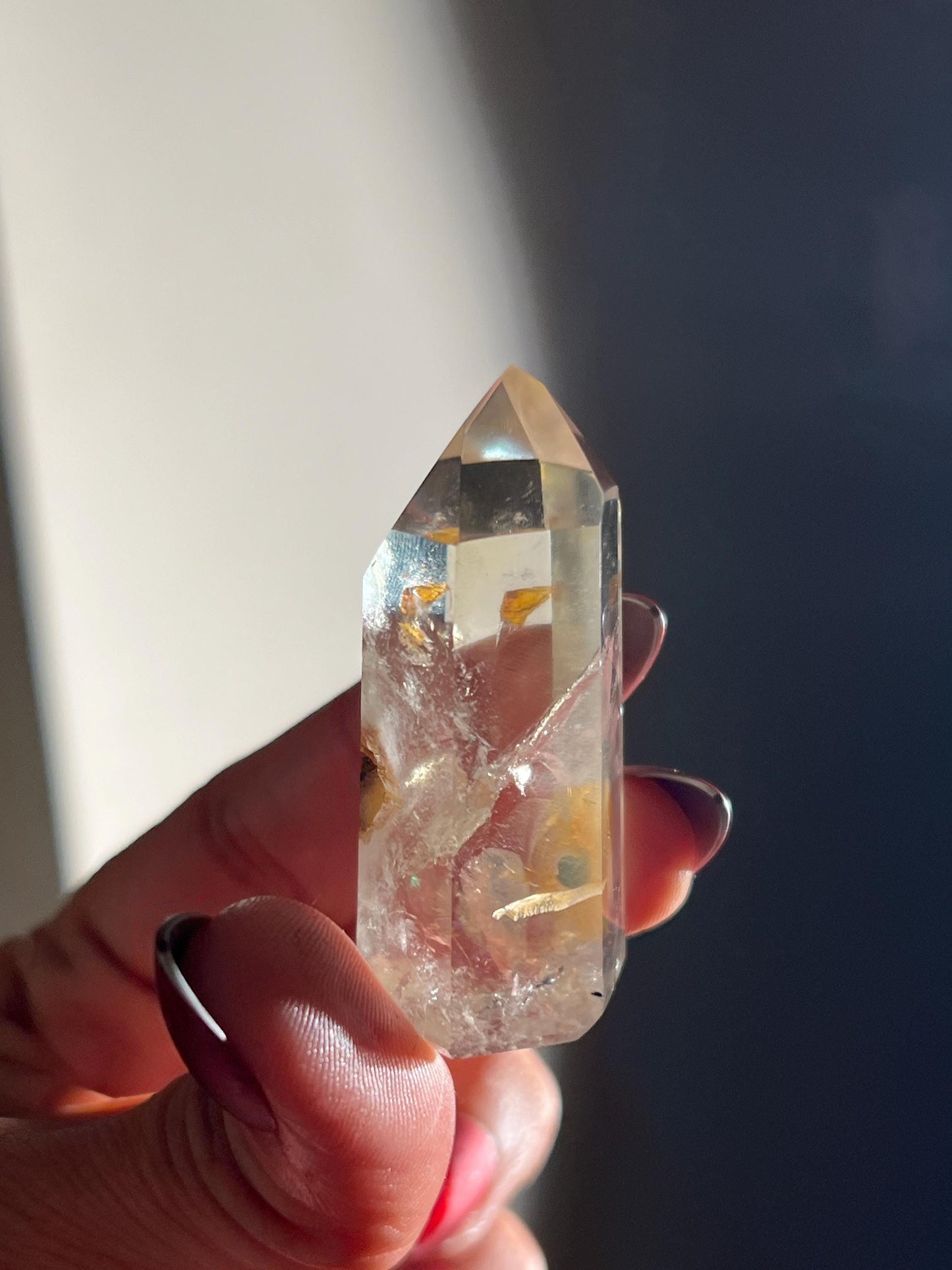 Authentic Citrine From Brazil, Citrine, Natural Non Heated Citrine, Natural Citrine, Citrine, Crystal Gifts, Rabbit Hair Quartz, Mini