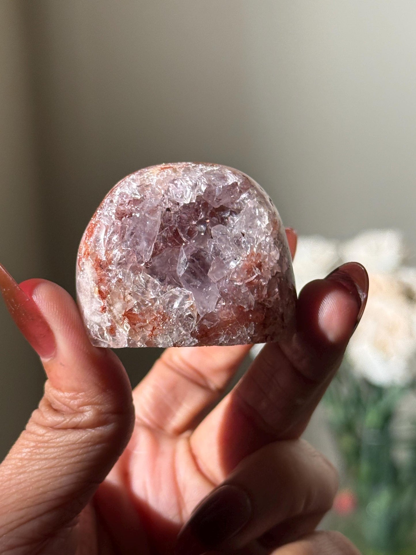 Mini Amethyst Free Form, Galaxy Amethyst, Pink Amethyst, Amethyst Geode Cut base, Crystals, Crystal Gift, Crystal MINIS