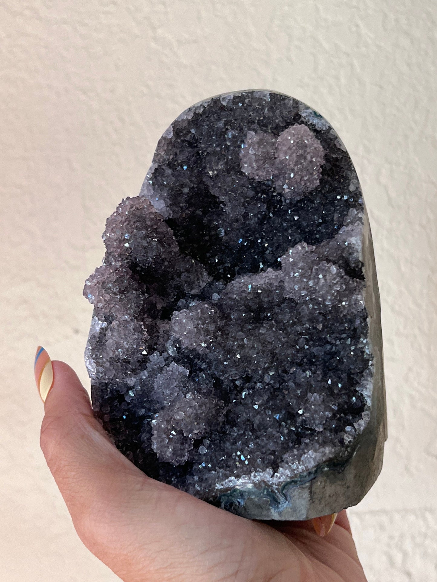 Sugar Druzy Amethyst, Amethyst From Uruguay,  Stalactite Amethyst, Sugar Druzy Amethyst, Cactus Amethyst, Crystals, Crystal Gifts