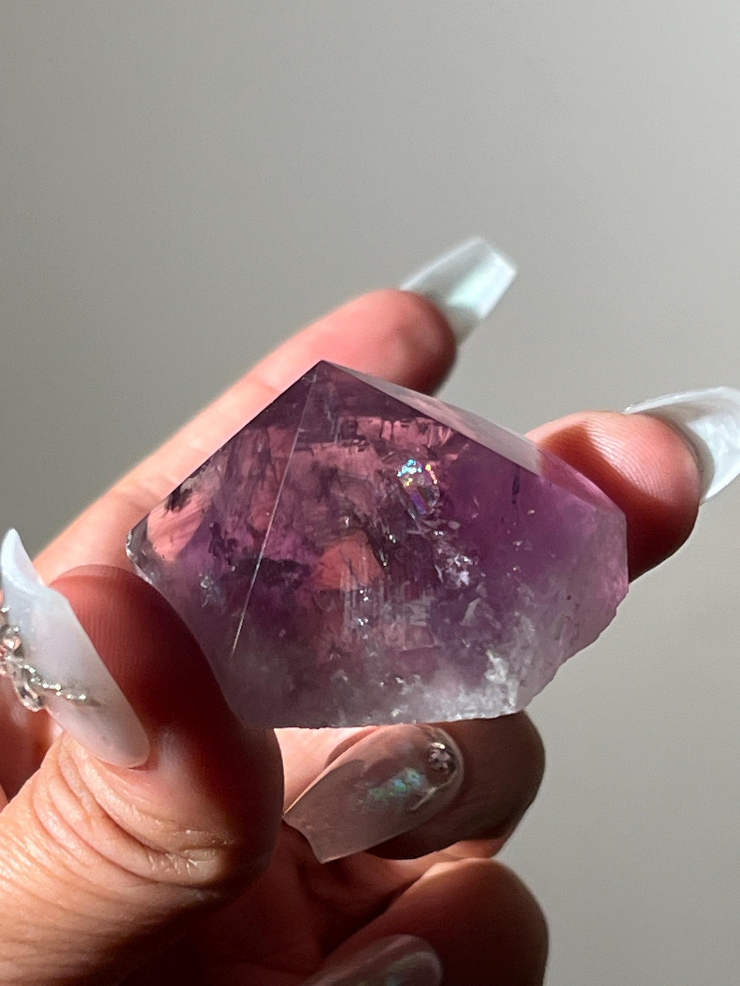 Amethyst Cut Base, Polished Amethyst Rough Points, Dark Purple Amethyst, Rough Amethyst, Amethyst Points, Crystal Gifts, MINI Size