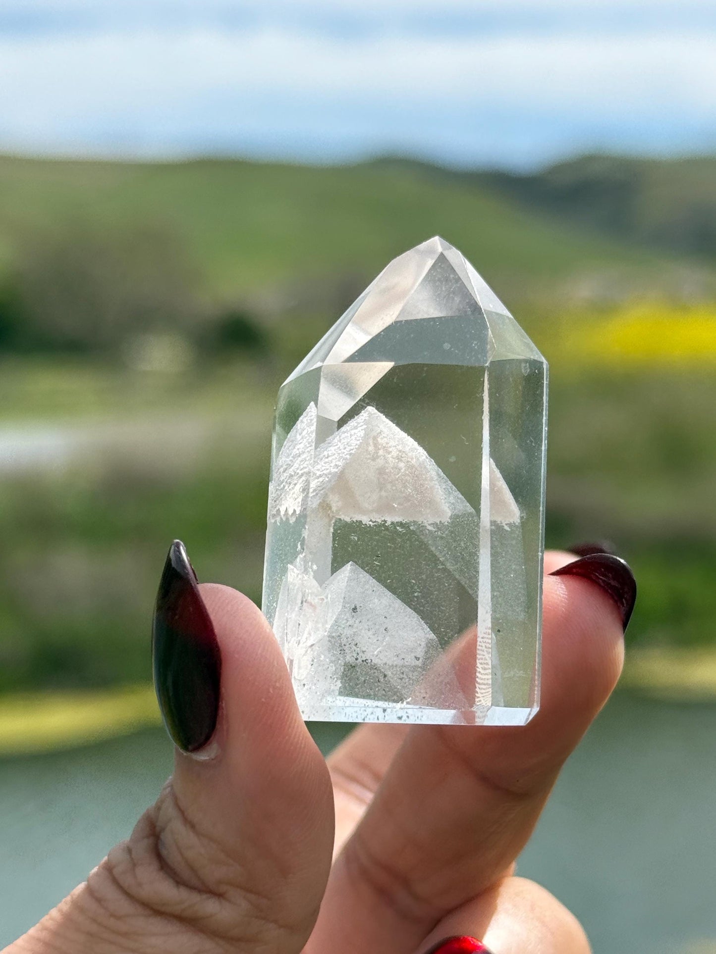 Mountain Phantom Quartz, Double Mountain Phantom, Lemurian Quartz, Lemurian Seed Quartz, Lodolite Quartz, Crystals, Phantom Quartz,