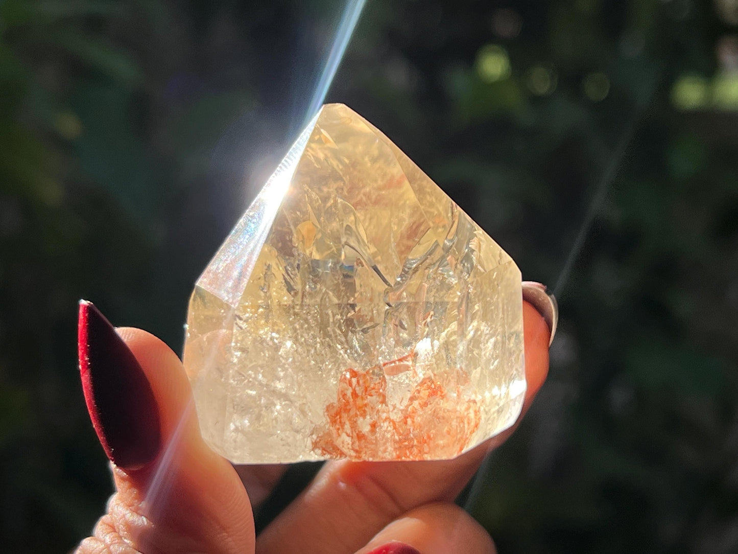 Authentic Citrine From Brazil, Citrine, Natural Non Heated Citrine, Citrine Generator Obelisk, Crystal For Wealth & Abundance