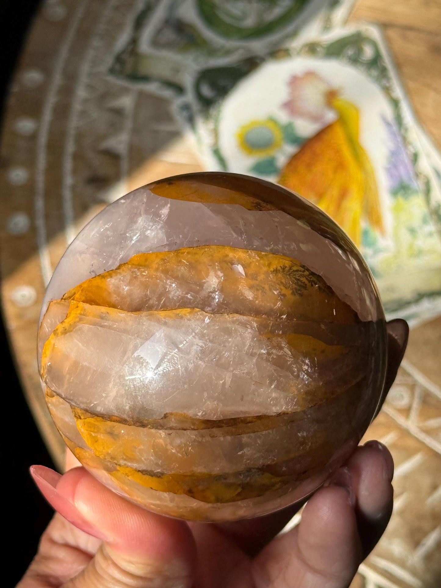 Dendritic Healer Quartz with Star Flash, Dendritic Quartz, Golden Healer Quartz, Healing Crystals, Crystal Gifts, Star Flash Golden Healer,