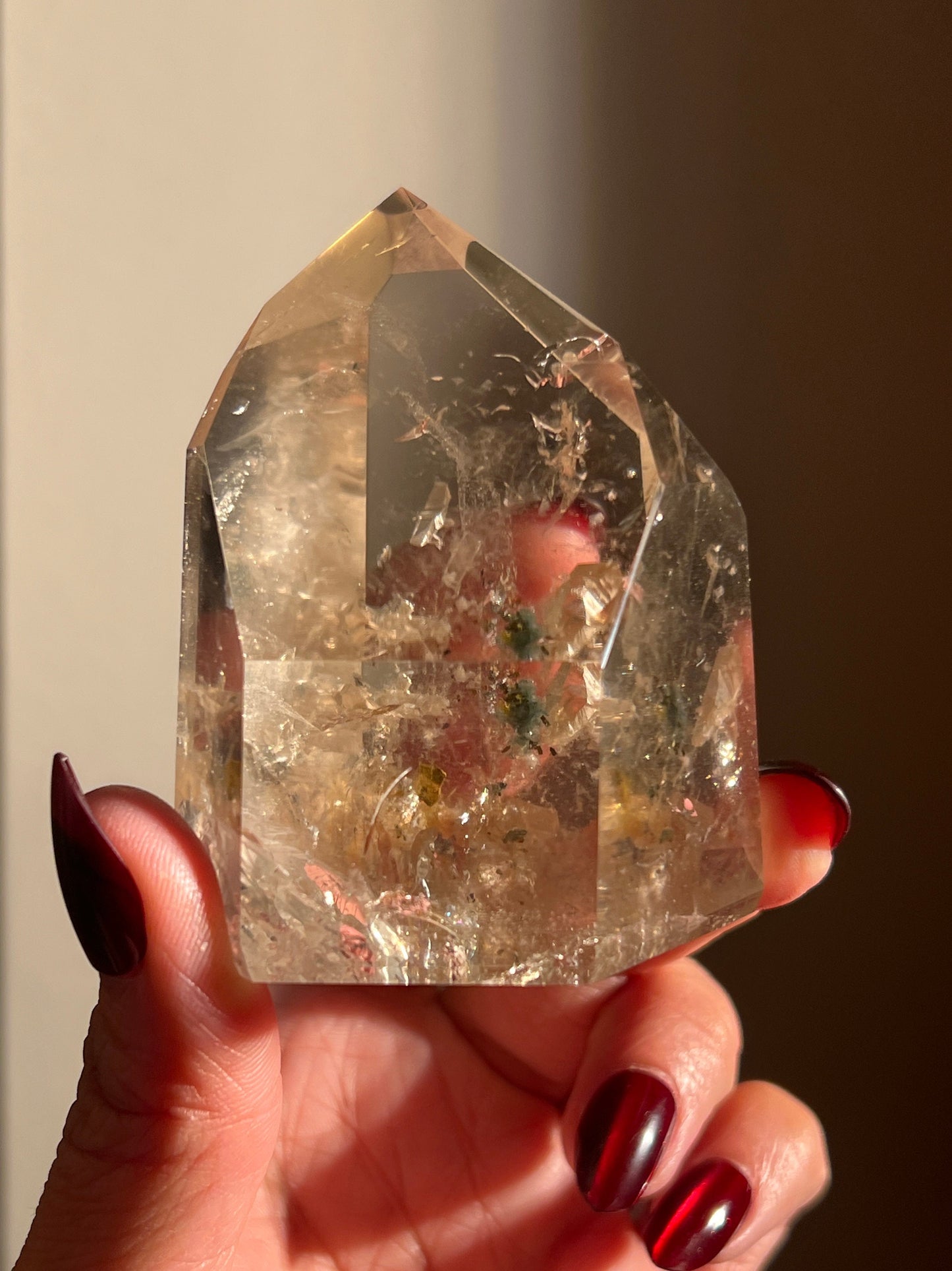Champagne Citrine From Brazil, Citrine With Garden Inclusions, Natural Citrine, Crystal Gifts, Citrine From Brazil, Garden Quartz, Citrine