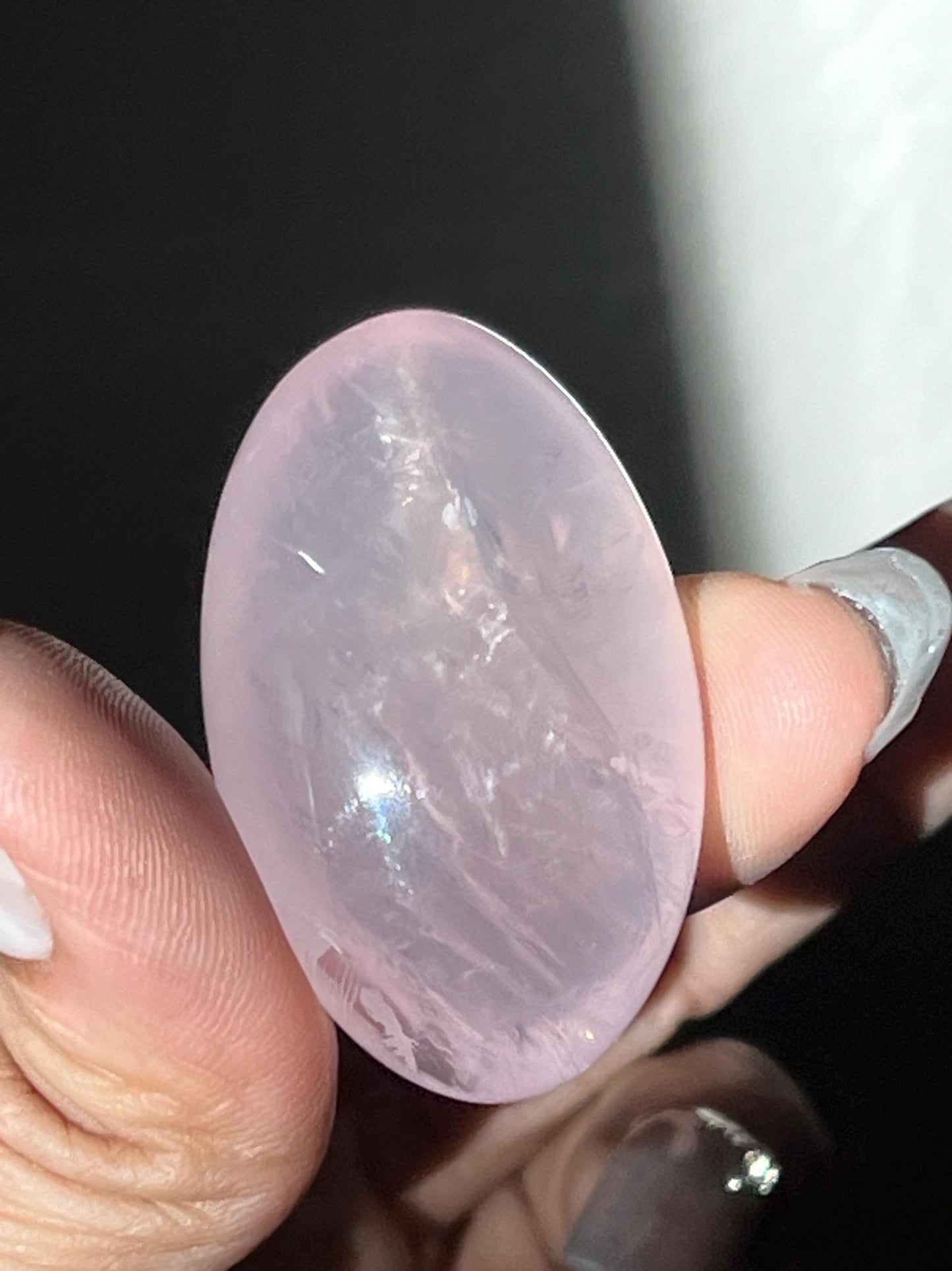 Small Star Rose Quartz Lingam, Star Rose Quartz, Pink quartz, Shiva Lingam, Crystal Shiva Lingam, Healing Crystals, Crystal Gifts,