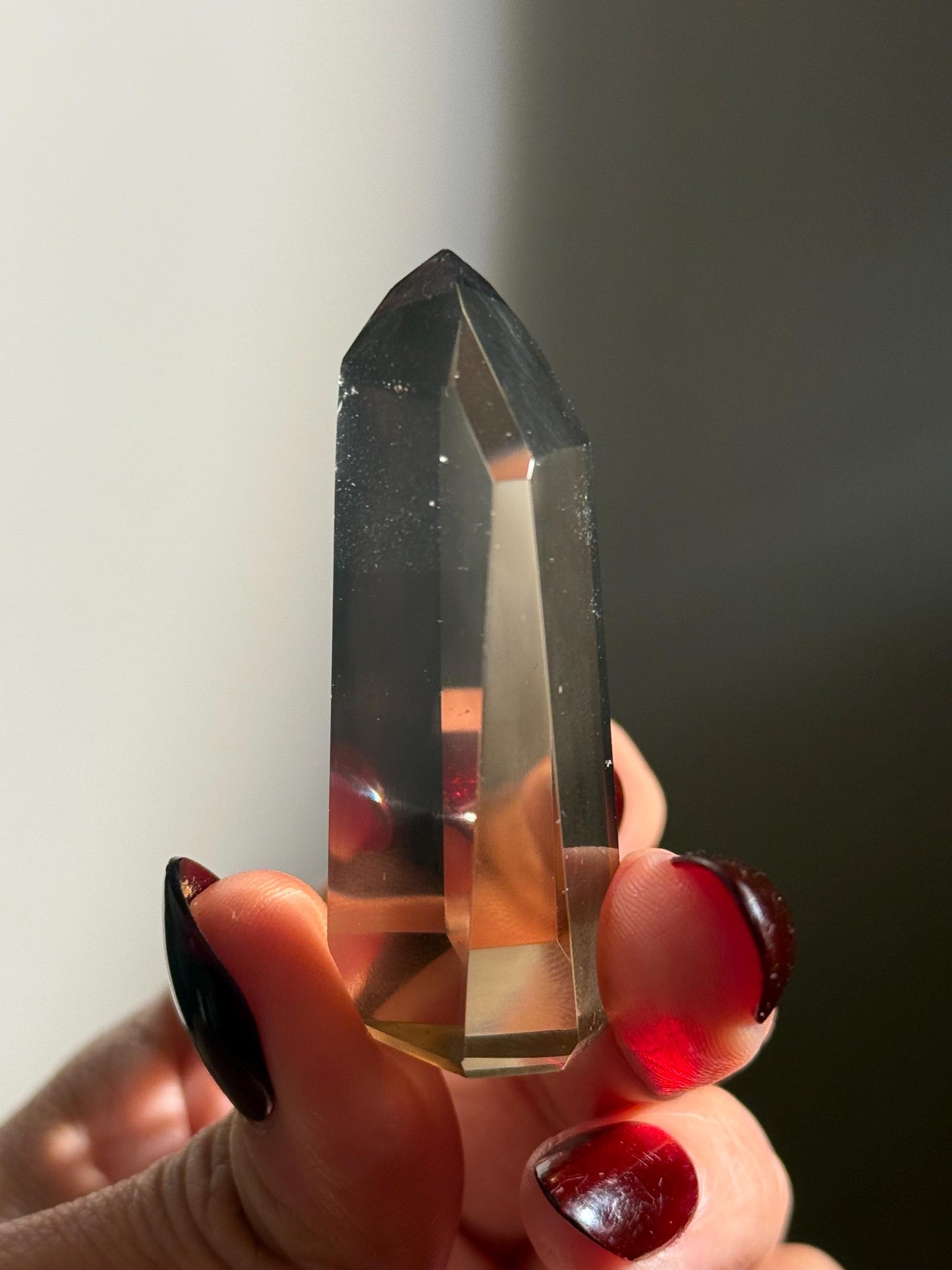 Smoky Citrine, Genuine Smoky Citrine Point From Brazil, Genuine Smoky Citrine, Authentic Citrine, Natural Citrine From Brazil, SMALL