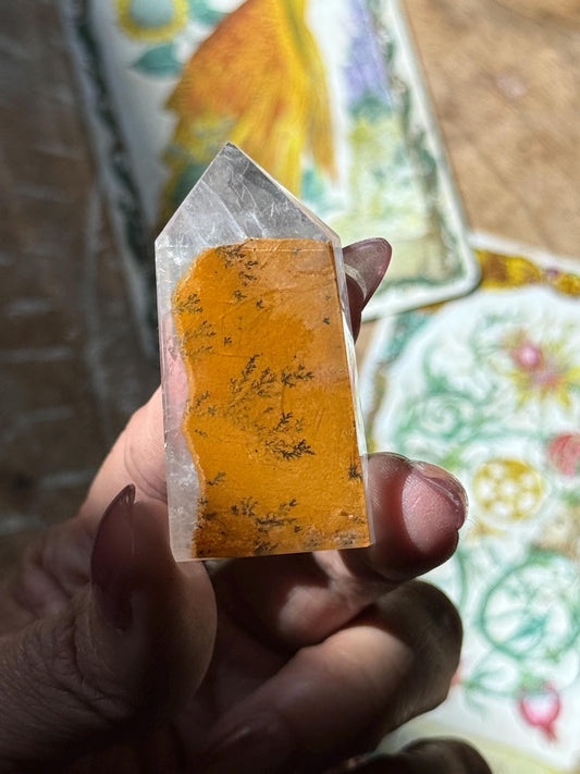 Small Dendritic Quartz, Dendritic Quartz, Girasol Quartz With Dendrites, Dendritic Agate, Healing Crystals, Crystals, Crystals Gift,