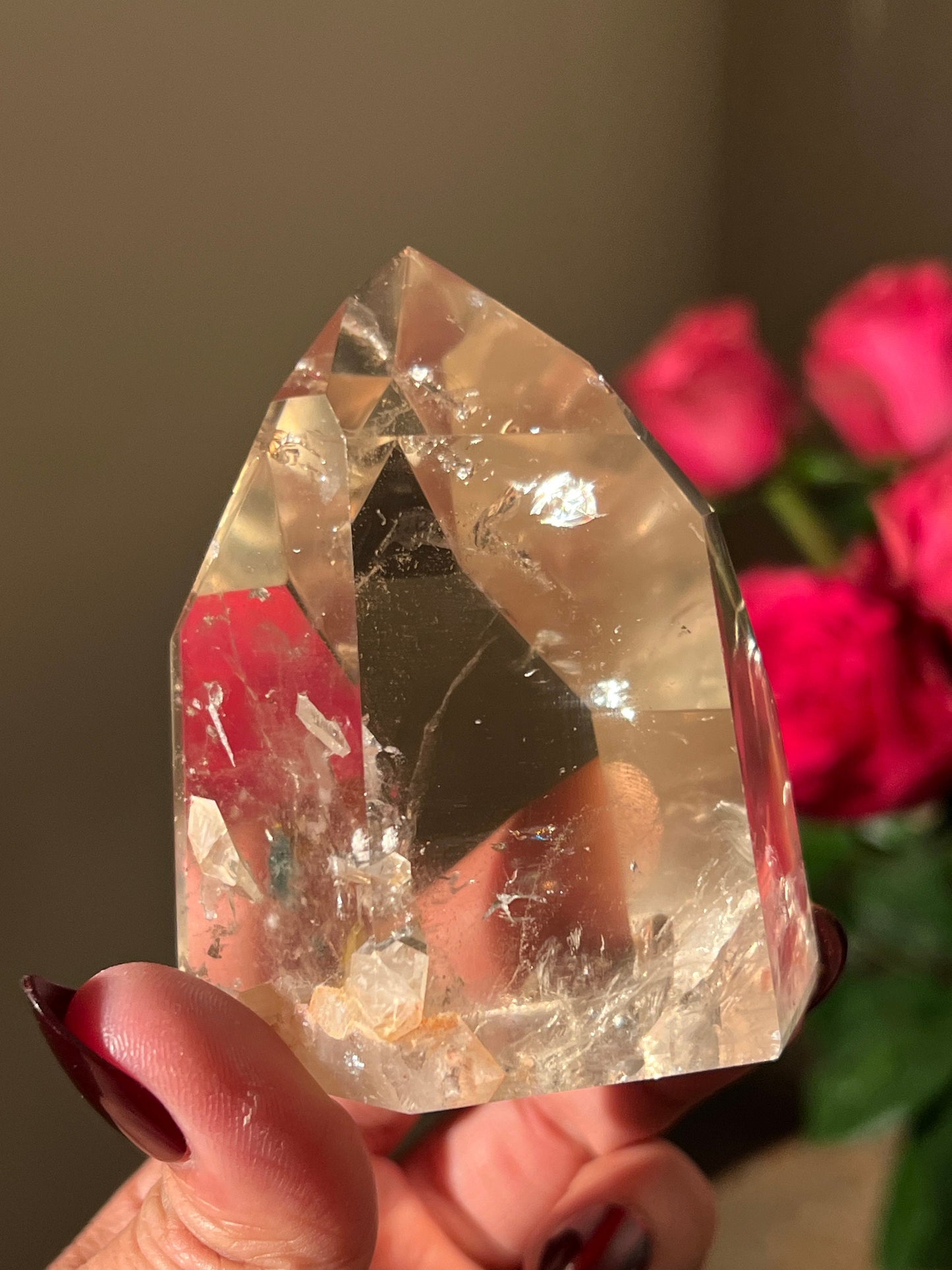 Champagne Citrine From Brazil, Citrine With Garden Inclusions, Natural Citrine, Crystal Gifts, Citrine From Brazil, Garden Quartz, Citrine
