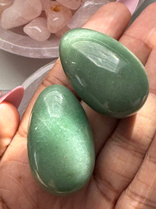 Green Aventurine Eggs, Green Aventurine,