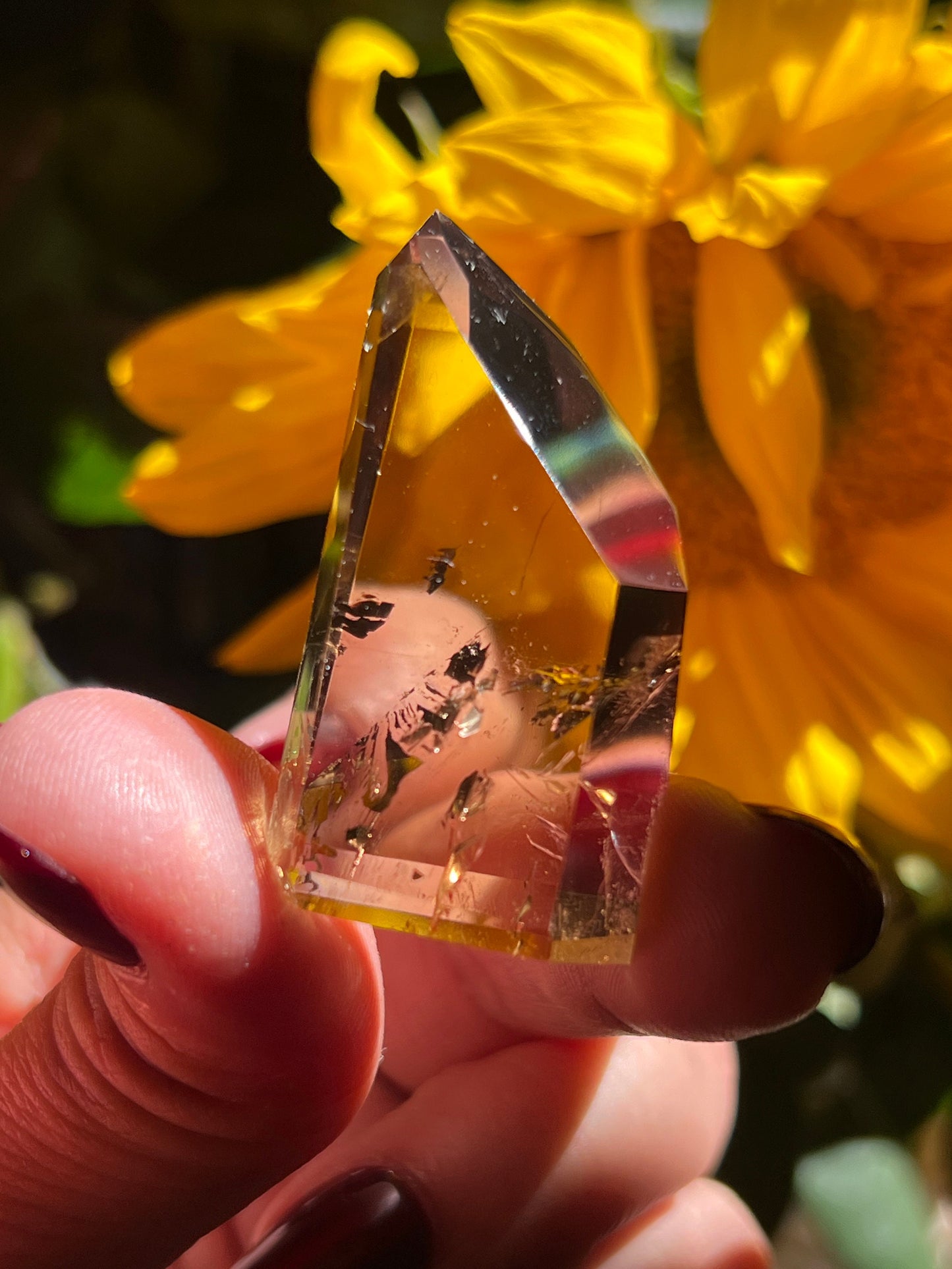 Citrine, Citrine From Brazil, Authentic Citrine Point From Brazil, Genuine Smoky Citrine, Citrine, Smoky Citrine, SMALL