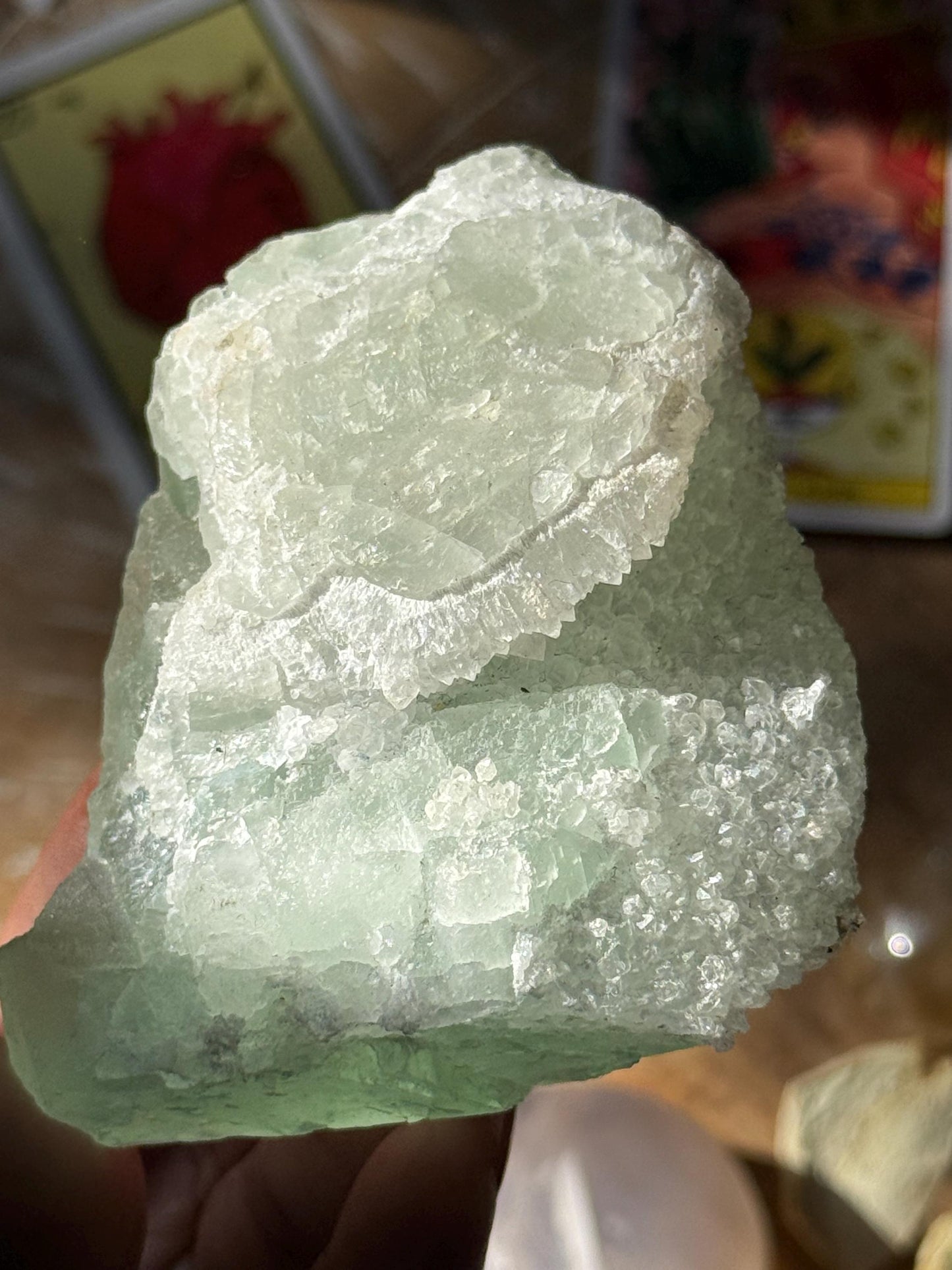 Raw Sugar Fluorite, Sugar Fluorite, Raw Fluorite,  Green Fluorite, Regular Grade