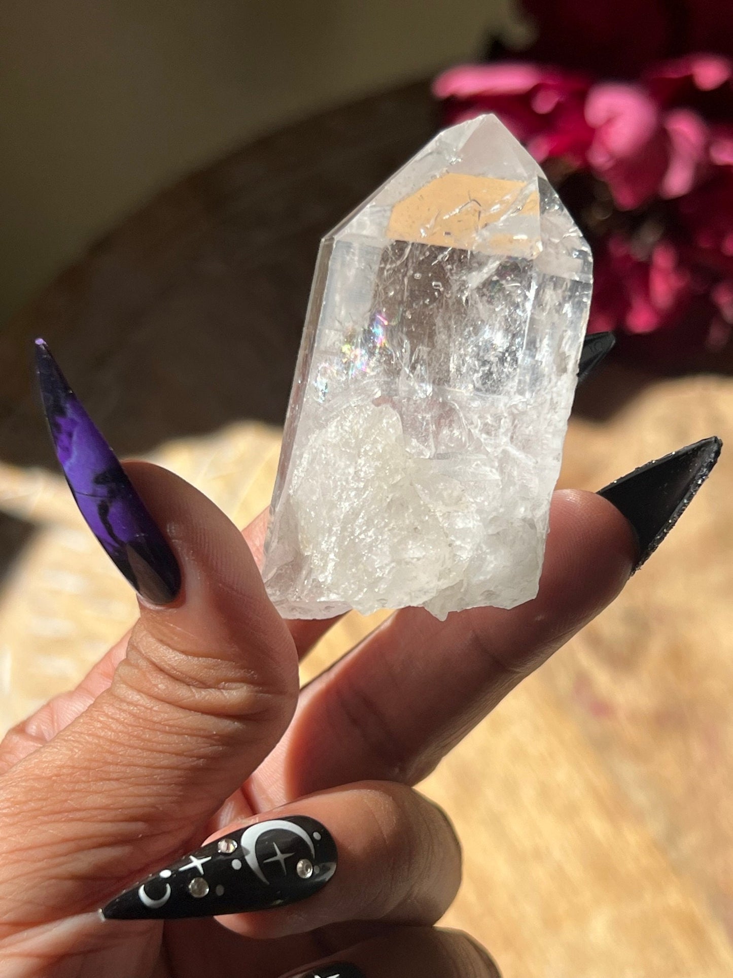 Lemurian Seed Quartz, Colombia Quartz, Record Keeper Quartz, Colombian Lemurian Seed Blade Of Light, Optical Colombian Quartz