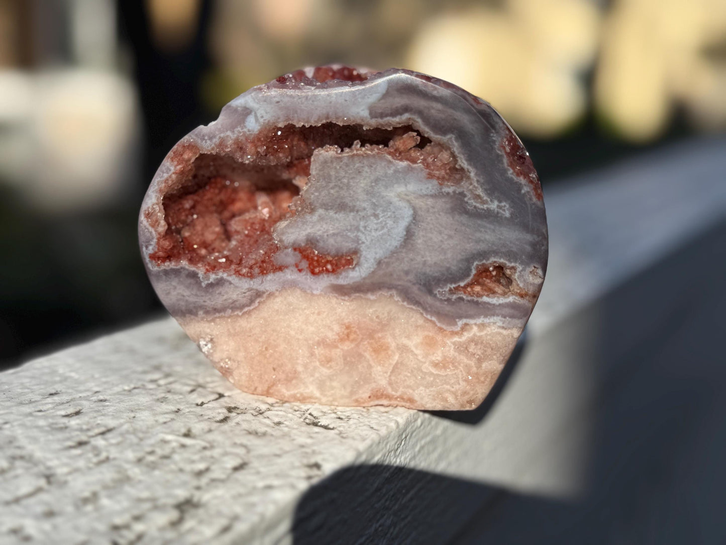 Pink Amethyst Free Form, Red Amethyst Quartz, Pink and Red Amethyst, Flower Agate Amethyst, Home decoration, Crystal Gifts,