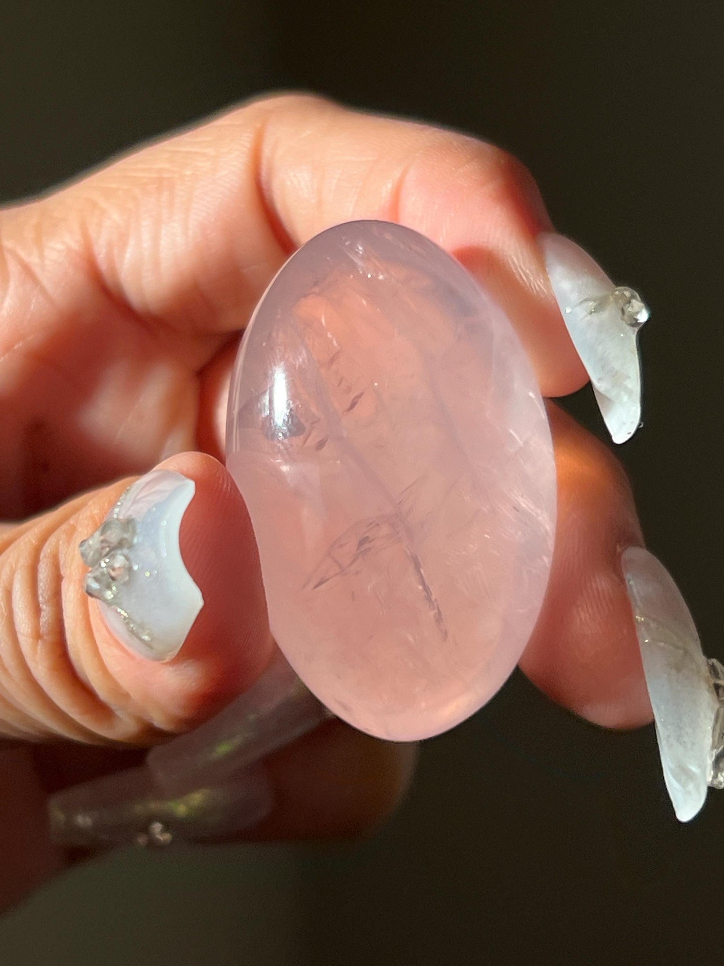 Small Star Rose Quartz Lingam, Star Rose Quartz, Pink quartz, Shiva Lingam, Crystal Shiva Lingam, Healing Crystals, Crystal Gifts,