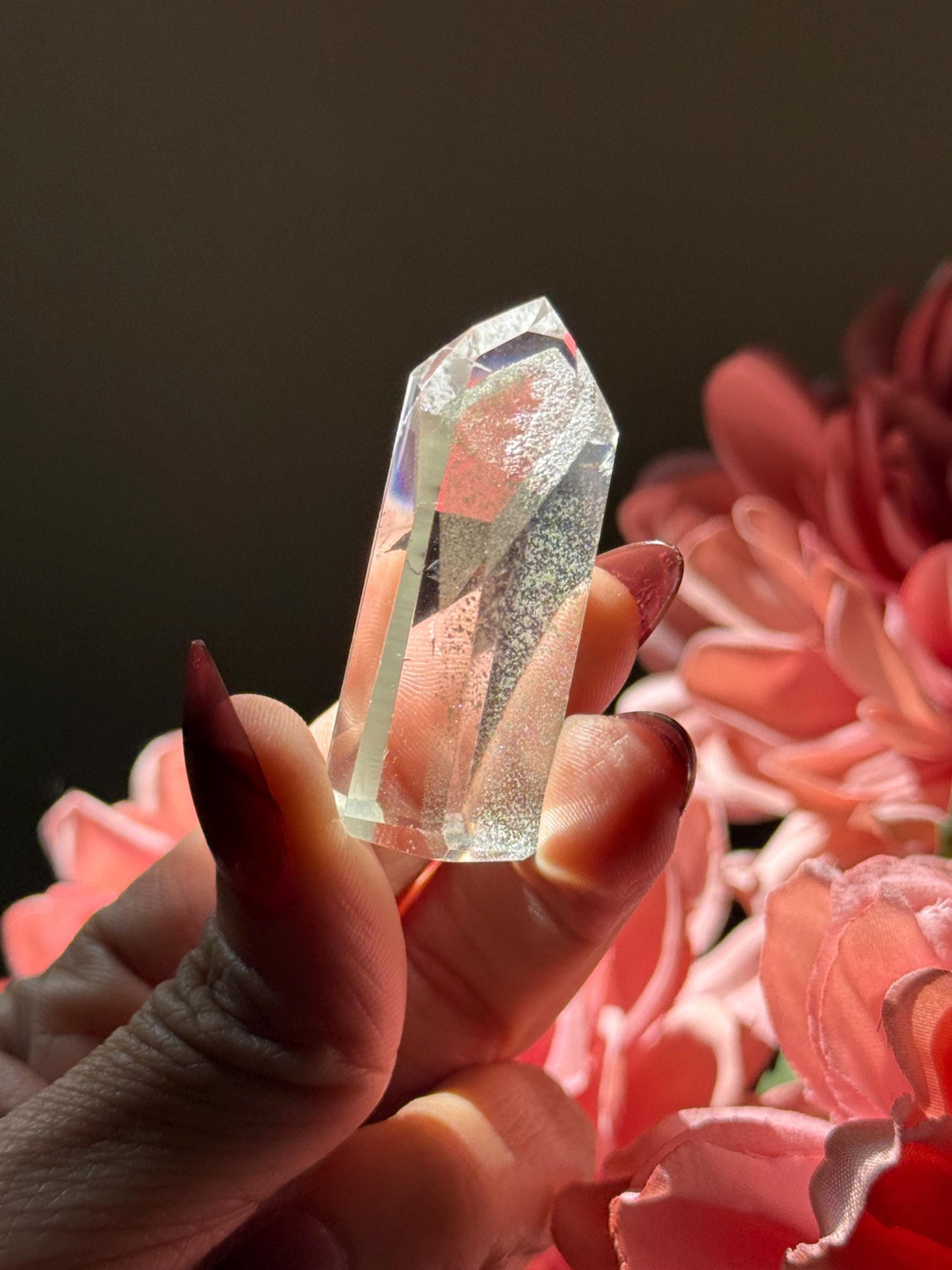 Mini Phantom Quartz, Lemurian Quartz, Lemurian Seed Quartz, Lodolite Quartz, Green Garden Quartz, Crystals, Mountain Phantom Quartz