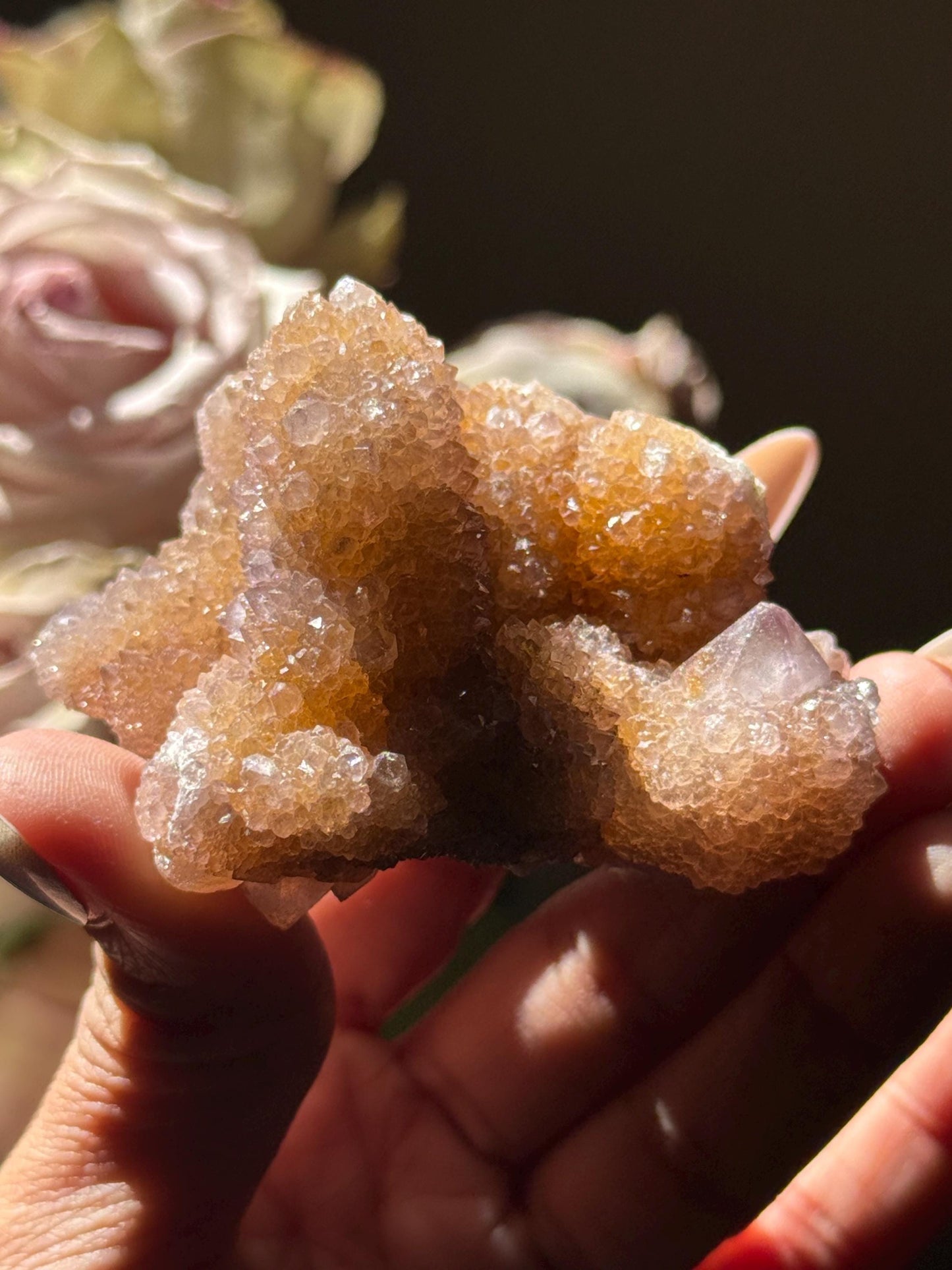 Spirit Quartz, Cactus Quartz Crystal, Amethyst Cluster, Pink Amethyst, Crystal Raw Specimen, Raw Crystal Specimens, Crystal Gifts,