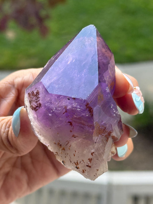 Congo Amethyst Tooth, Raw Congo Amethyst , Amethyst, Congo Amethyst Root, Amethyst Root, Amethyst, Aged Amythst, SMALL