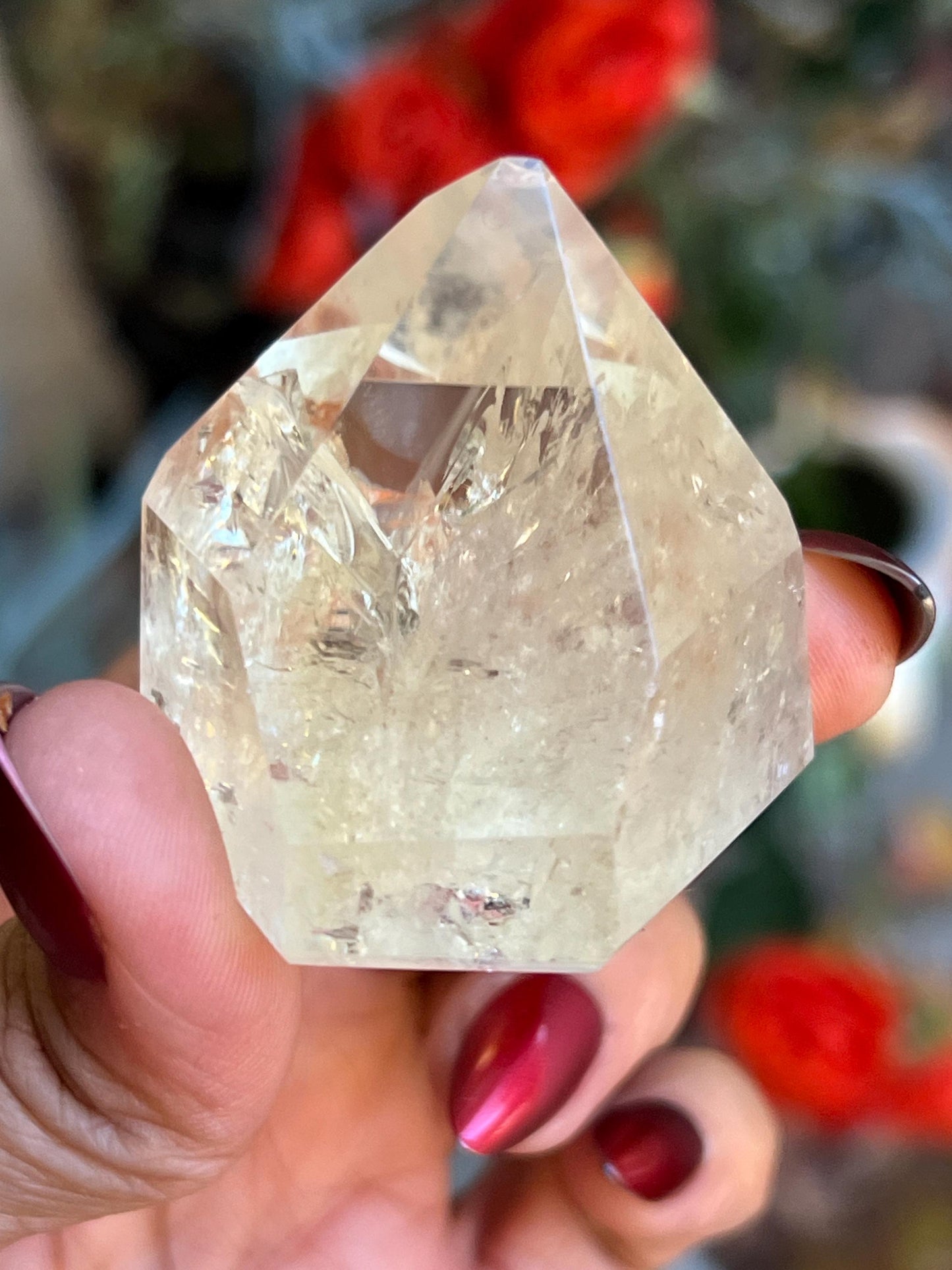 Authentic Citrine From Brazil, Citrine, Natural Non Heated Citrine, Citrine Generator Obelisk, Crystal For Wealth & Abundance
