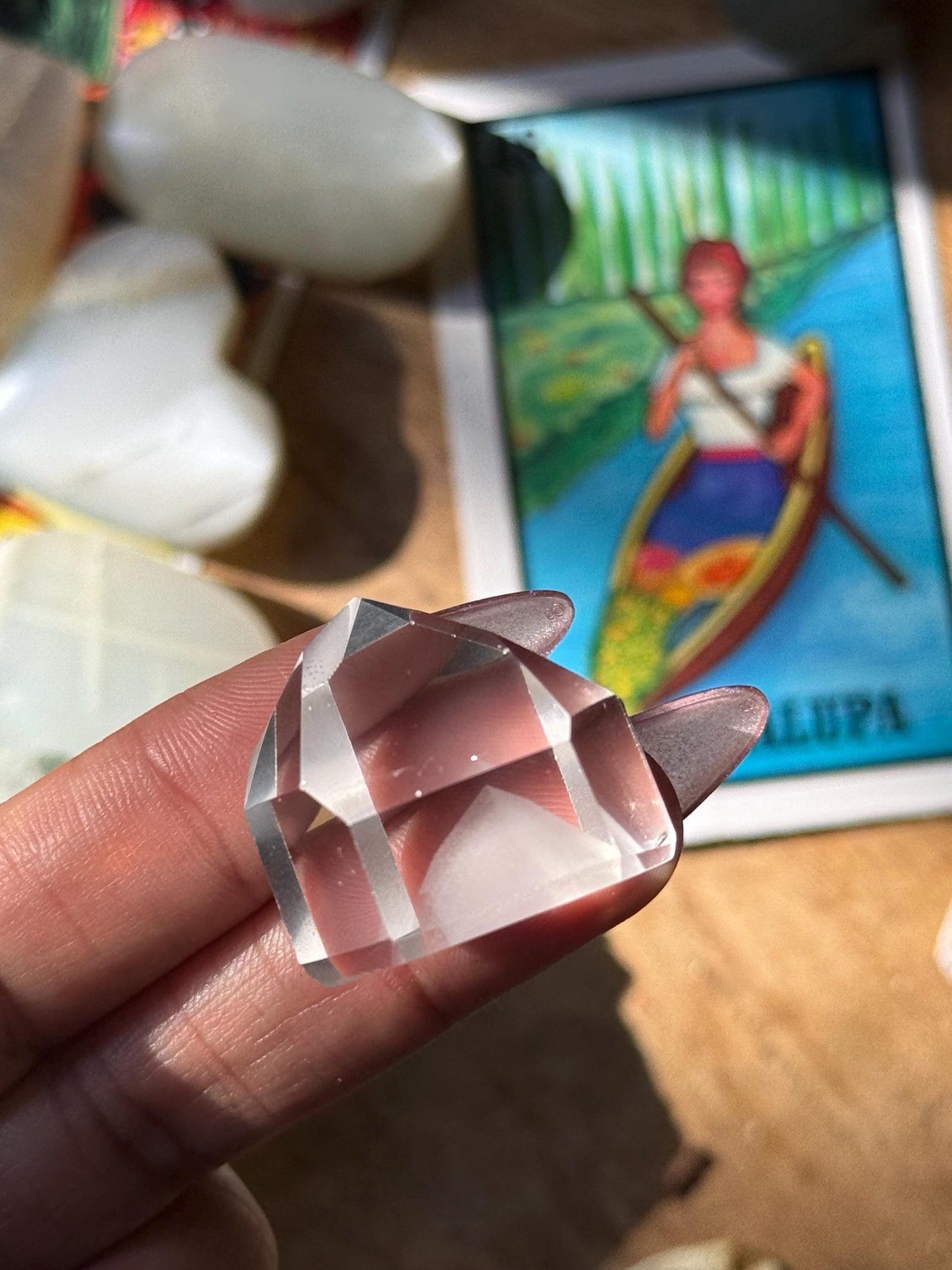 Mini Phantom Quartz, Lemurian Quartz, Lemurian Seed Quartz, Lodolite Quartz, Crystals, Mountain Phantom Quartz